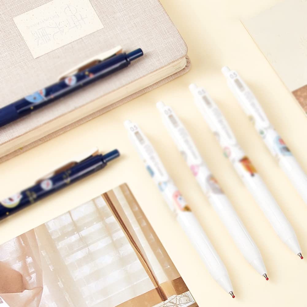 0.5mm Fine Point Gel Pens for Artists & Students - Quick-Drying Ink Highlight Markers for Dark Paper Drawing, Note Taking & School Supplies - Perfect for Sketching, Journaling & Office Work