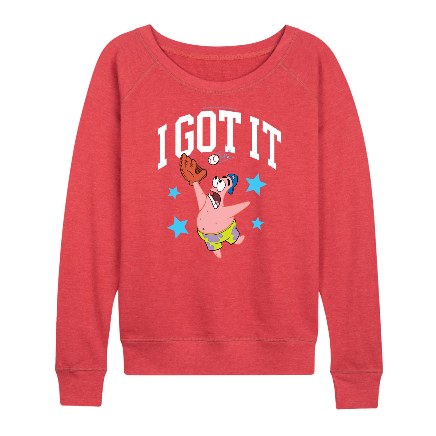 SpongeBob SquarePants 'I Got It' Women's Lightweight French Terry Pullover Hoodie - Soft Casual Sweatshirt for Fans, Lounge Wear & Everyday Comfort