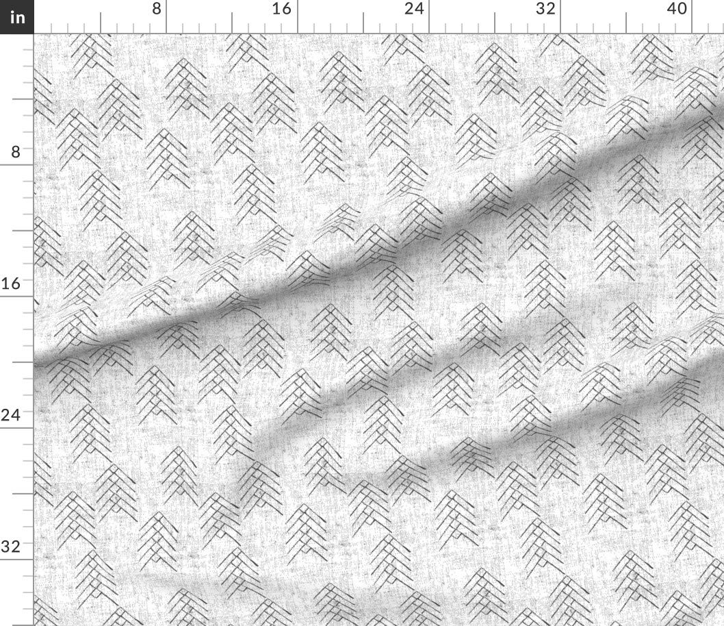 Arrow Black White Printed Petal Signature Cotton Fabric by The Yard - Premium Spoonflower Fabric for Sewing, Quilting, Apparel, Crafts & Home Decor | Perfect for DIY Projects, Curtains & Upholstery