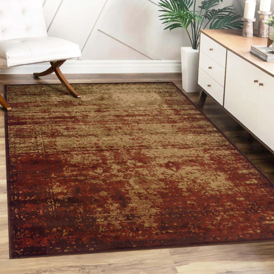 Stylish Afton Acid Wash Modern Indoor Area Rug & Runner - Perfect for Living Room, Bedroom, or Hallway Decor