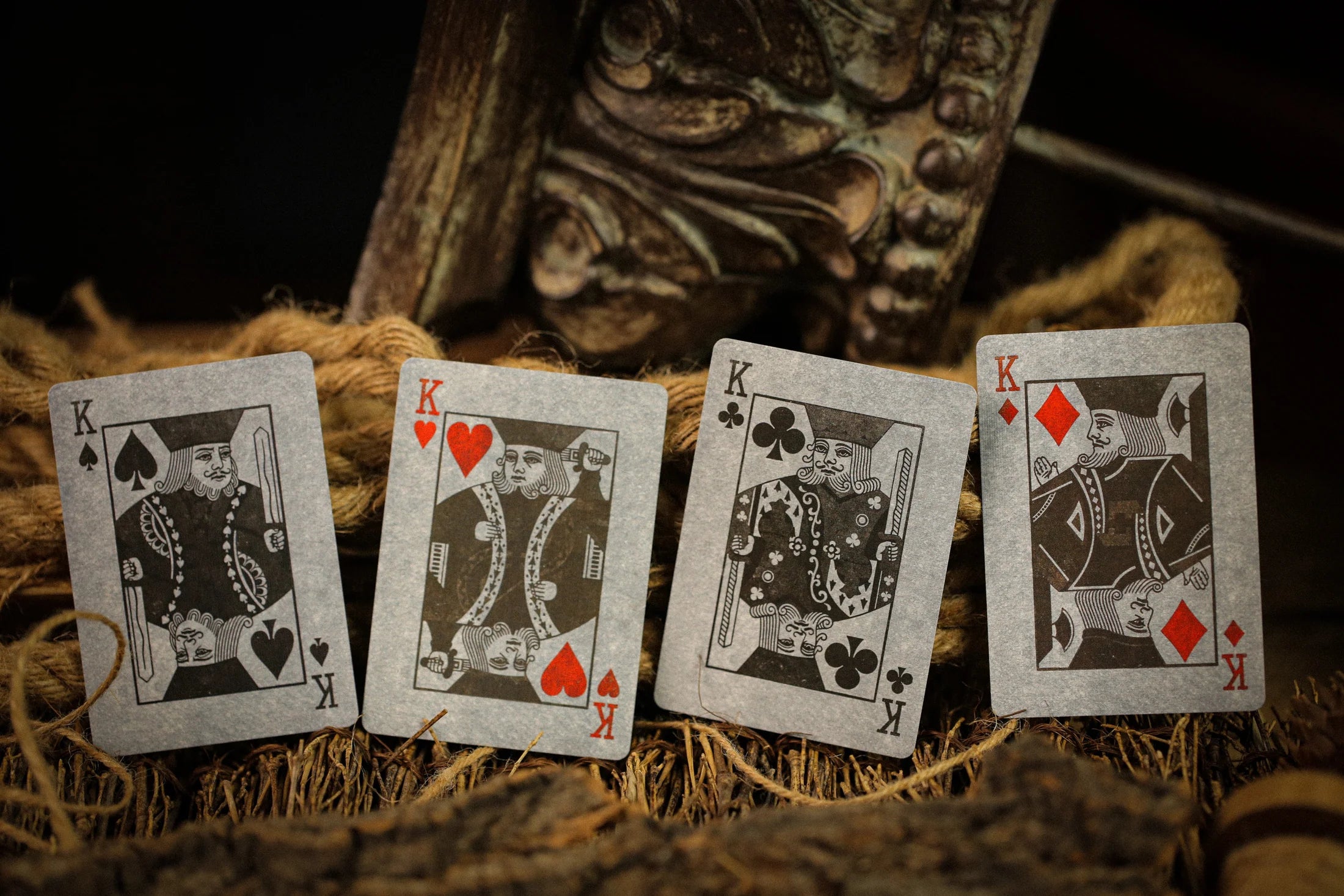 Apocalypse Bicycle Playing Cards - Premium Wooden Box Set | Unique Collectible Deck for Card Games, Magic Tricks & Poker Nights