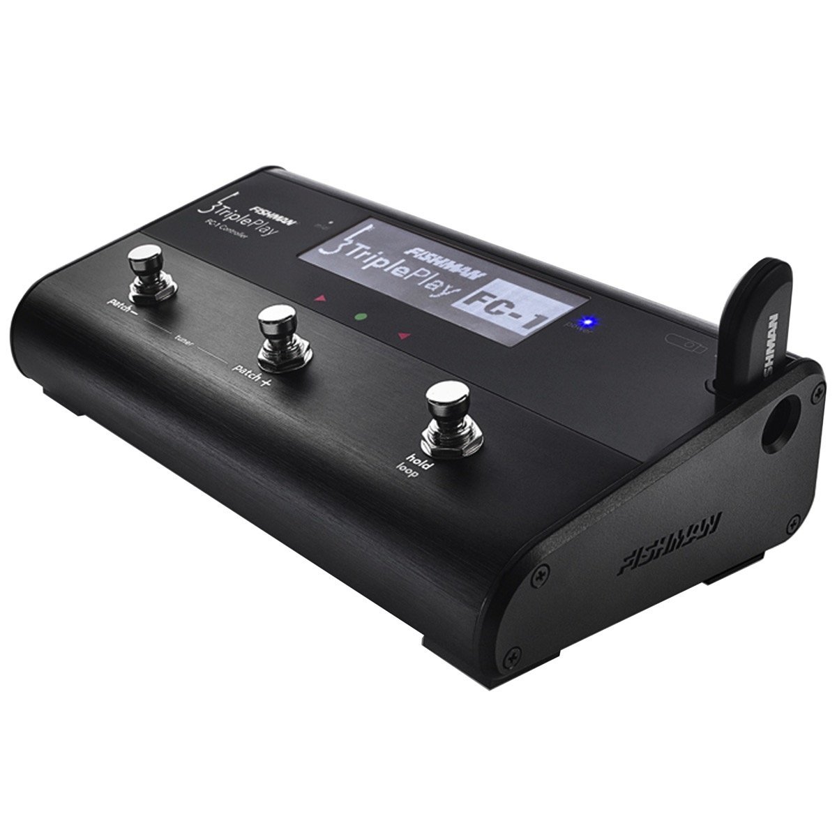 Fishman TriplePlay FC-1 Floor Controller for Guitar - MIDI Pickup & Effects Pedal for Live Performance & Studio Recording