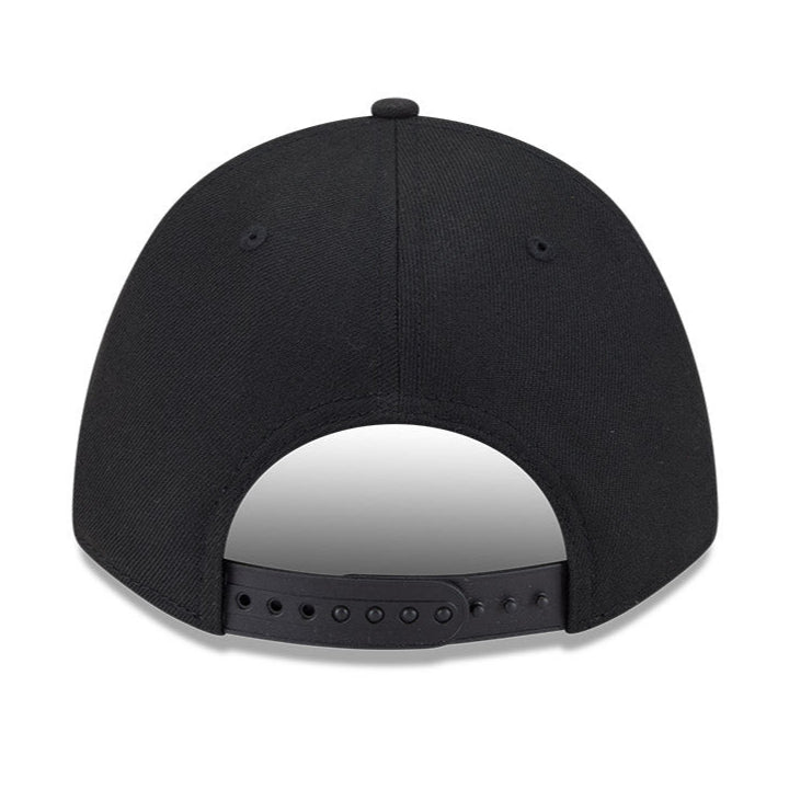 New Era 9Forty MLB New York Yankees Snapback Adjustable Baseball Cap - Black Crown A-Frame Hat for Men & Women | Game Day, Streetwear Fashion, Sports Fan Gift