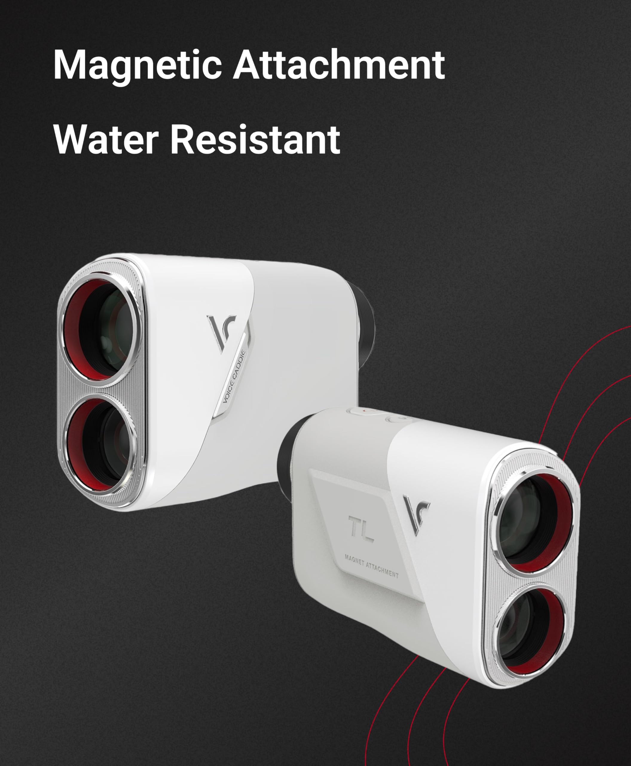 TL1 Golf Rangefinder with Slope & Magnet - 800 Yard Laser Distance Finder for Golfing | Perfect Golf Gift for Men & Women | Use on Golf Course, Driving Range & Hunting