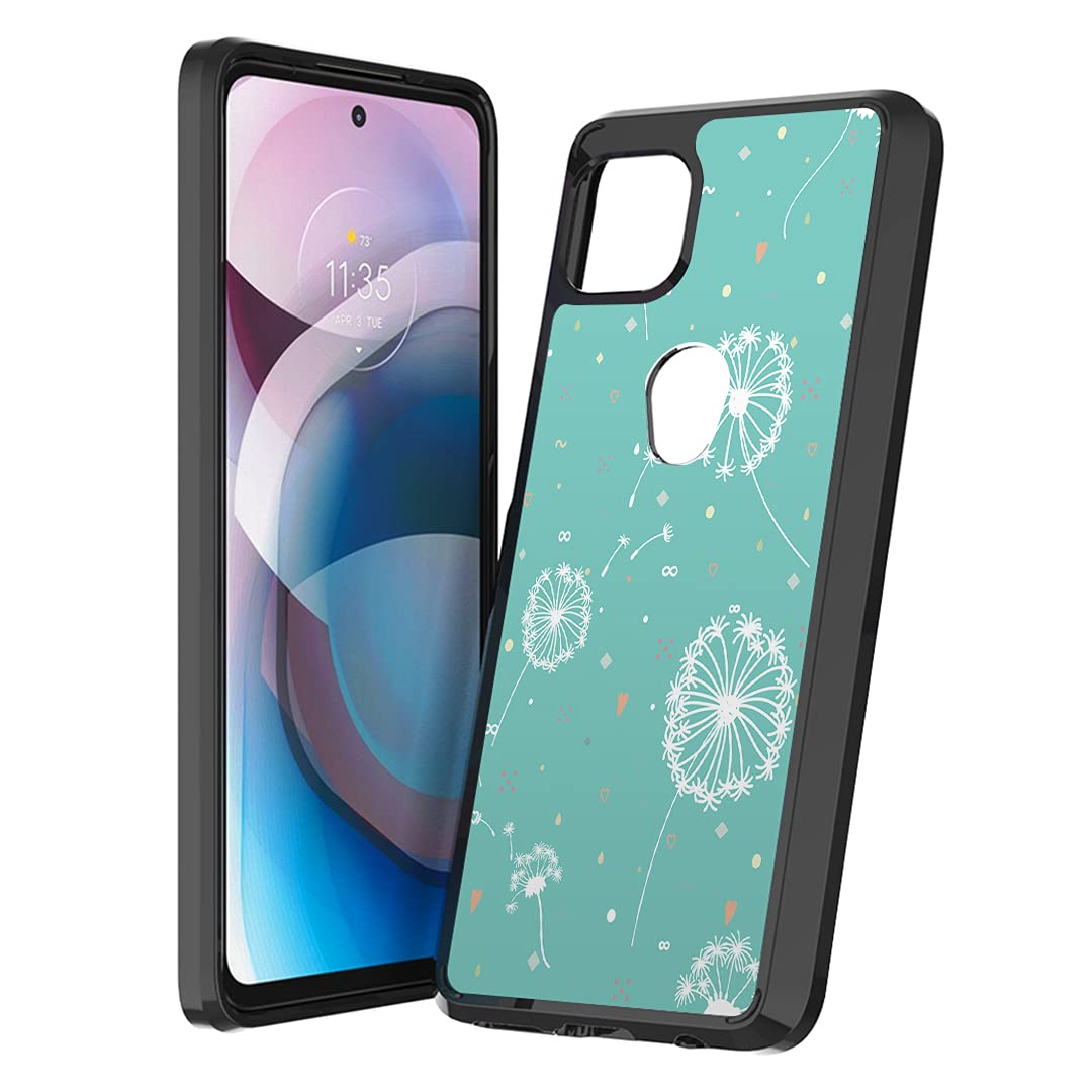 Moto One 5G Ace Case - Slim Protective Cover for Men & Women | Dandelion Design | Daily Use & Travel