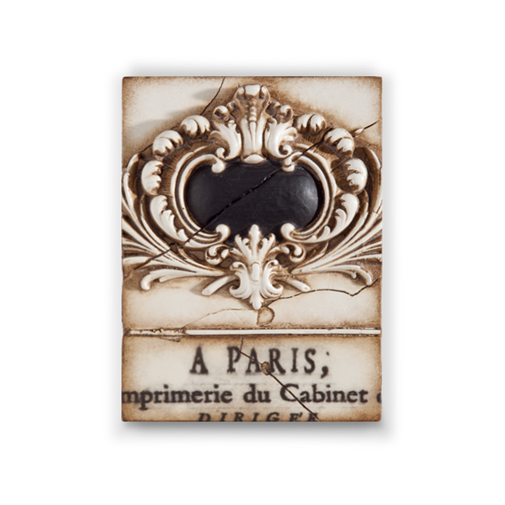 SID DICKENS French Crest Wall Art - Vintage European Style Decorative Plaque for Home & Office Decor | Perfect for Living Room, Bedroom, or Gift Giving