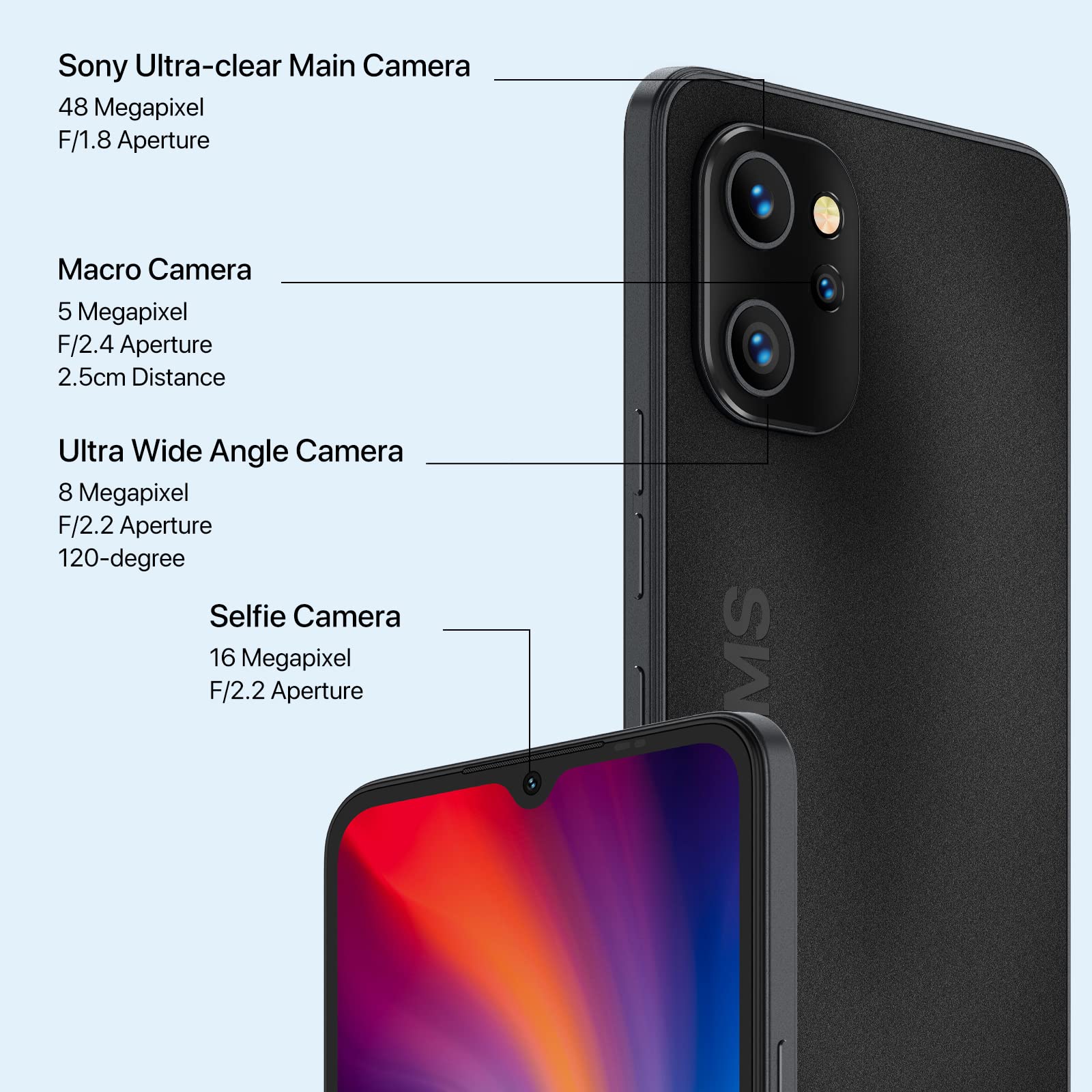 UMIDIGI A13 Pro Unlocked Smartphone (6GB RAM, 128GB Storage) - 6.7