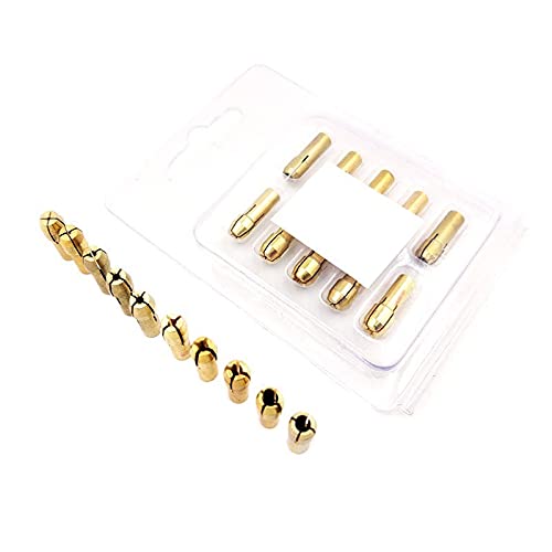 High-Quality Mini Drill Brass Collet Set (0.5-3.2mm) for Power Tools - 11pcs Precision Brass Nuts for Drilling Machine Accessories - Perfect for DIY Projects, Jewelry Making & Small Repairs