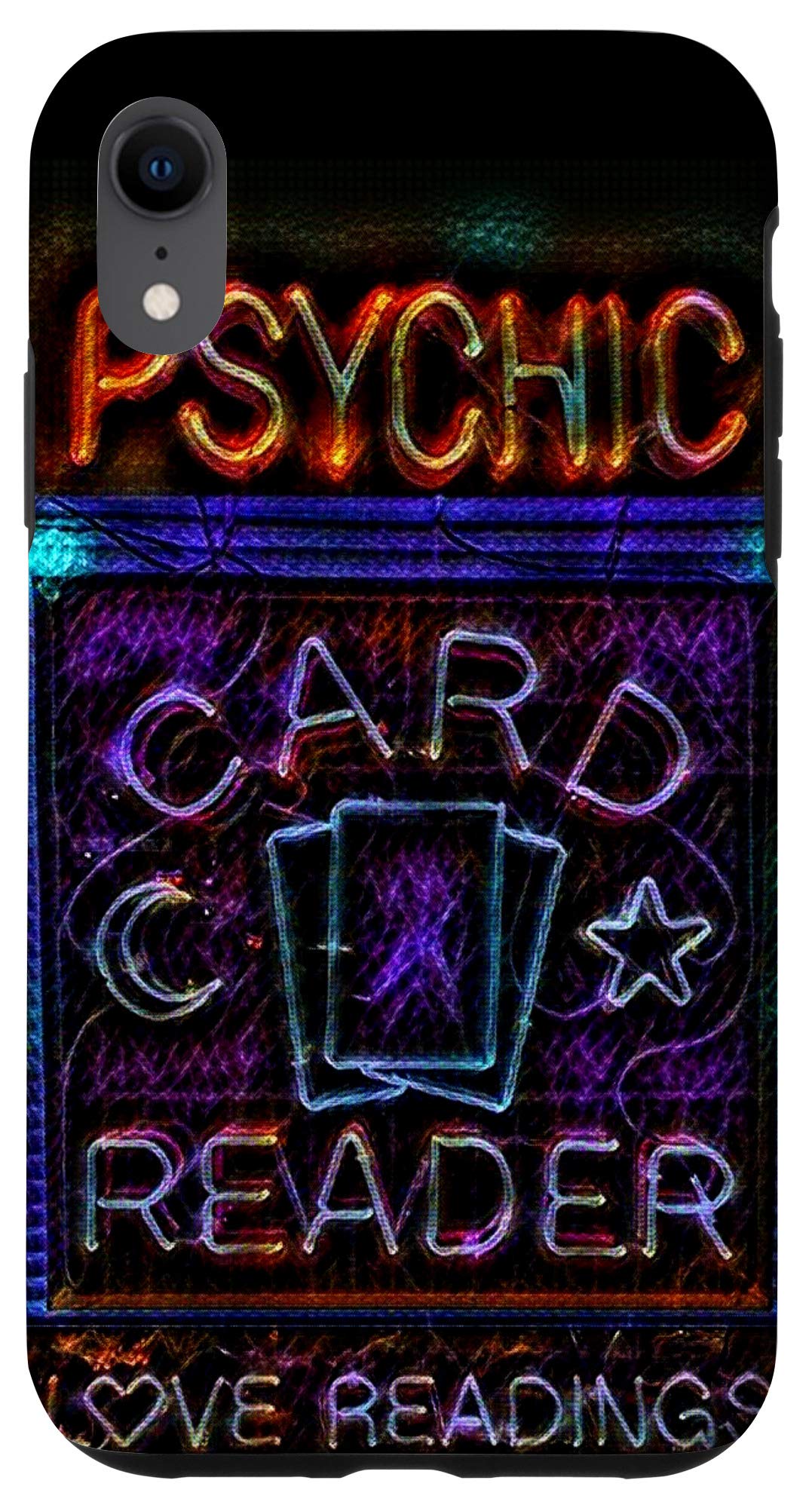 iPhone XR Psychic Tarot Card Reader Love Case - Premium Phone Cover for Tarot Enthusiasts & Spiritual Seekers | Perfect for Readings, Meditation & Daily Protection