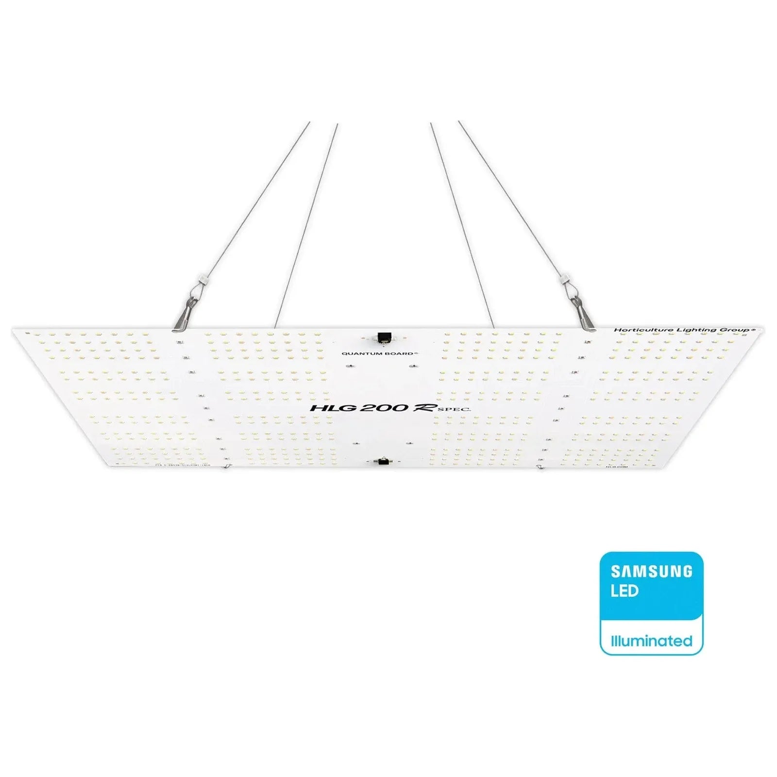 HLG 200 R SPEC FR Full Spectrum LED Grow Light for Indoor Plants - Hydroponic Greenhouse & Home Gardening Lighting Solution