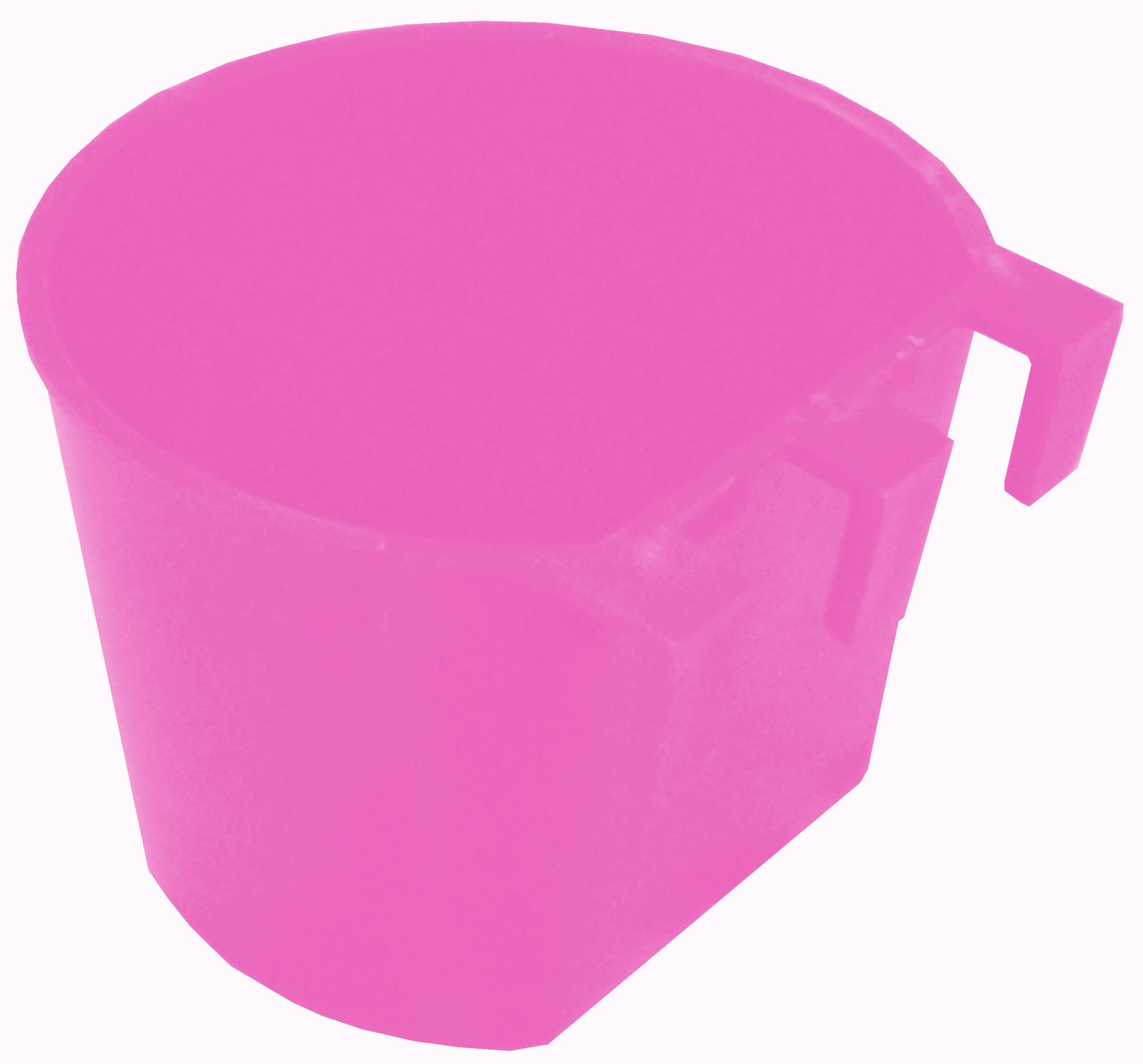8oz Cage Cup Round Feeder or Water Drinker for Small Pets - Perfect for Birds, Hamsters & Guinea Pigs - Durable Plastic Treat & Food Dispenser for Cages, Travel & Outdoor Use
