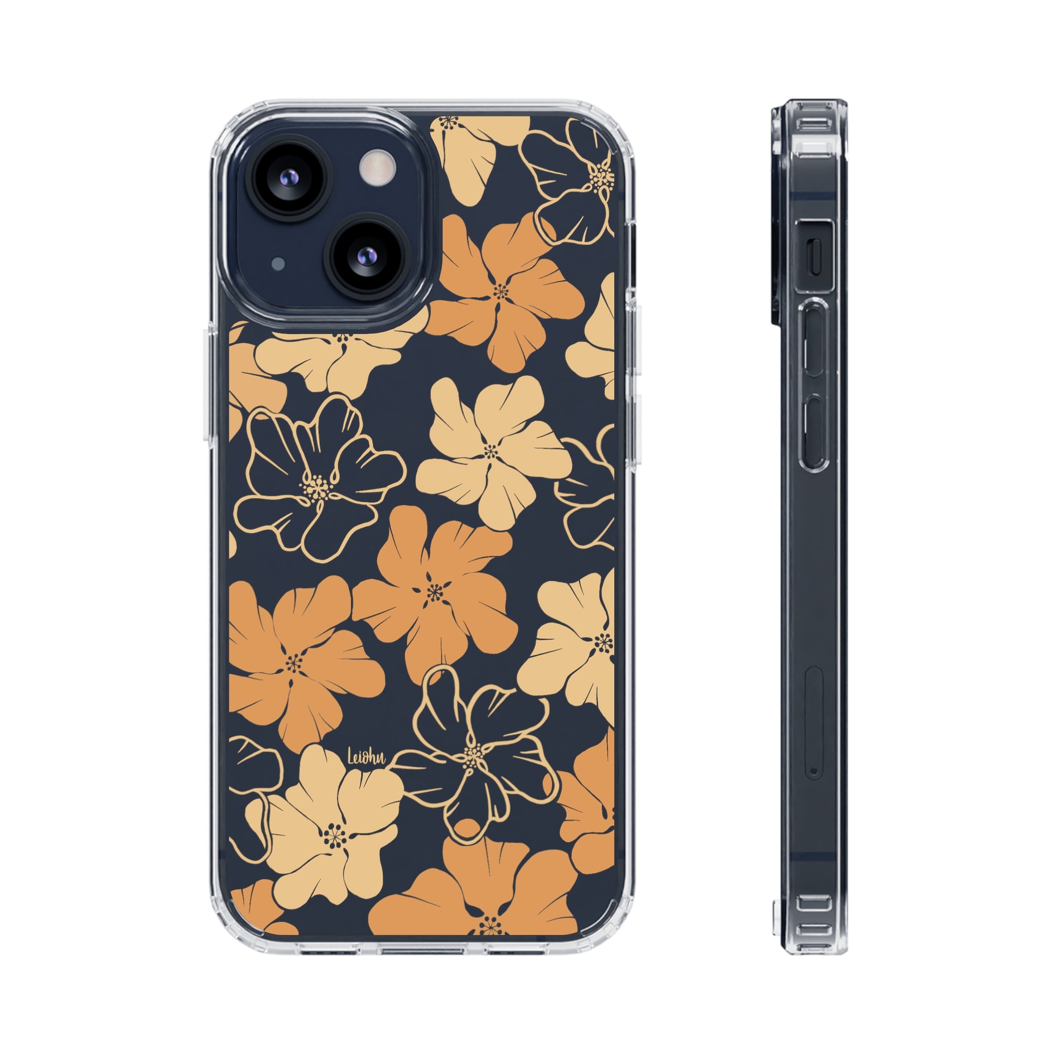 RETRO ILIMA Clear Phone Case - Slim Protective Cover for iPhone & Samsung - Perfect for Everyday Use & Travel
