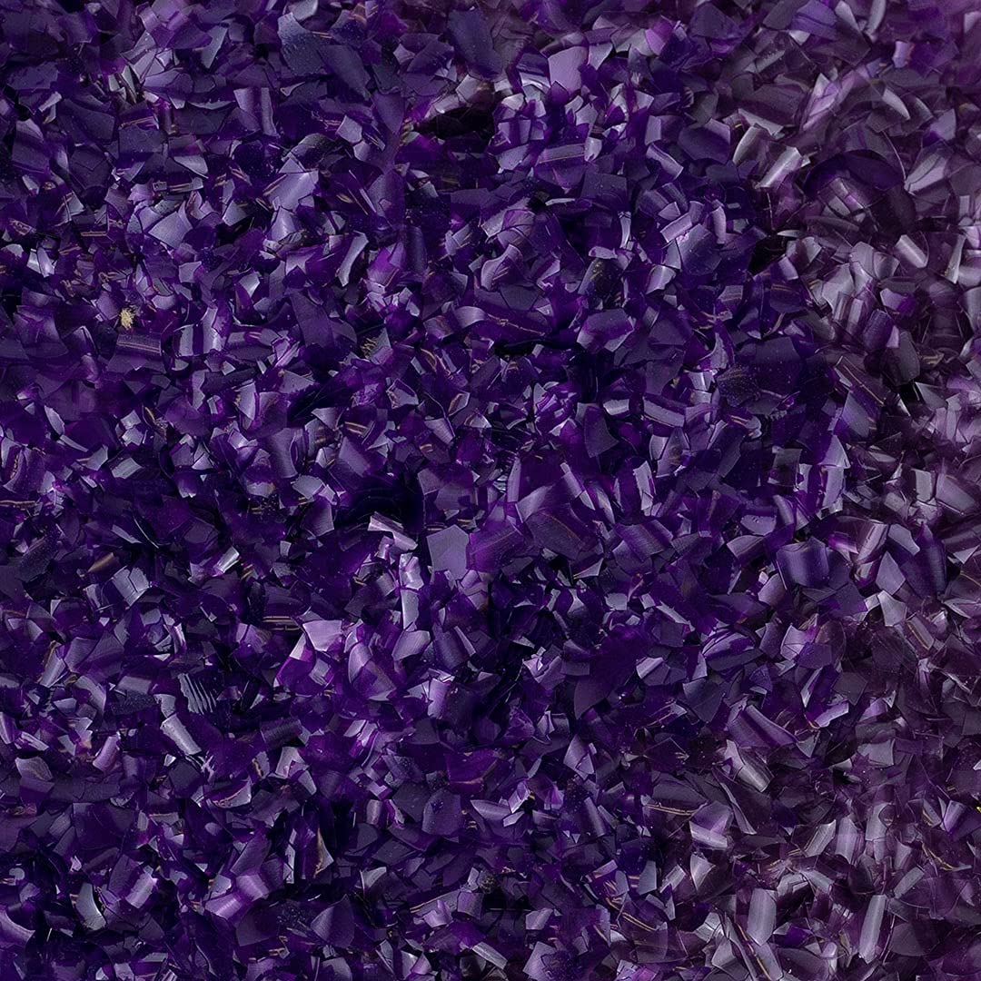 Bakell's Purple Edible Glitter Flakes - 1lb Shimmer Flakes for Baking, Cake Decorating & Desserts | Vegan, Non-Toxic Food Safe Sparkles for Cupcakes, Cookies & Candy Making