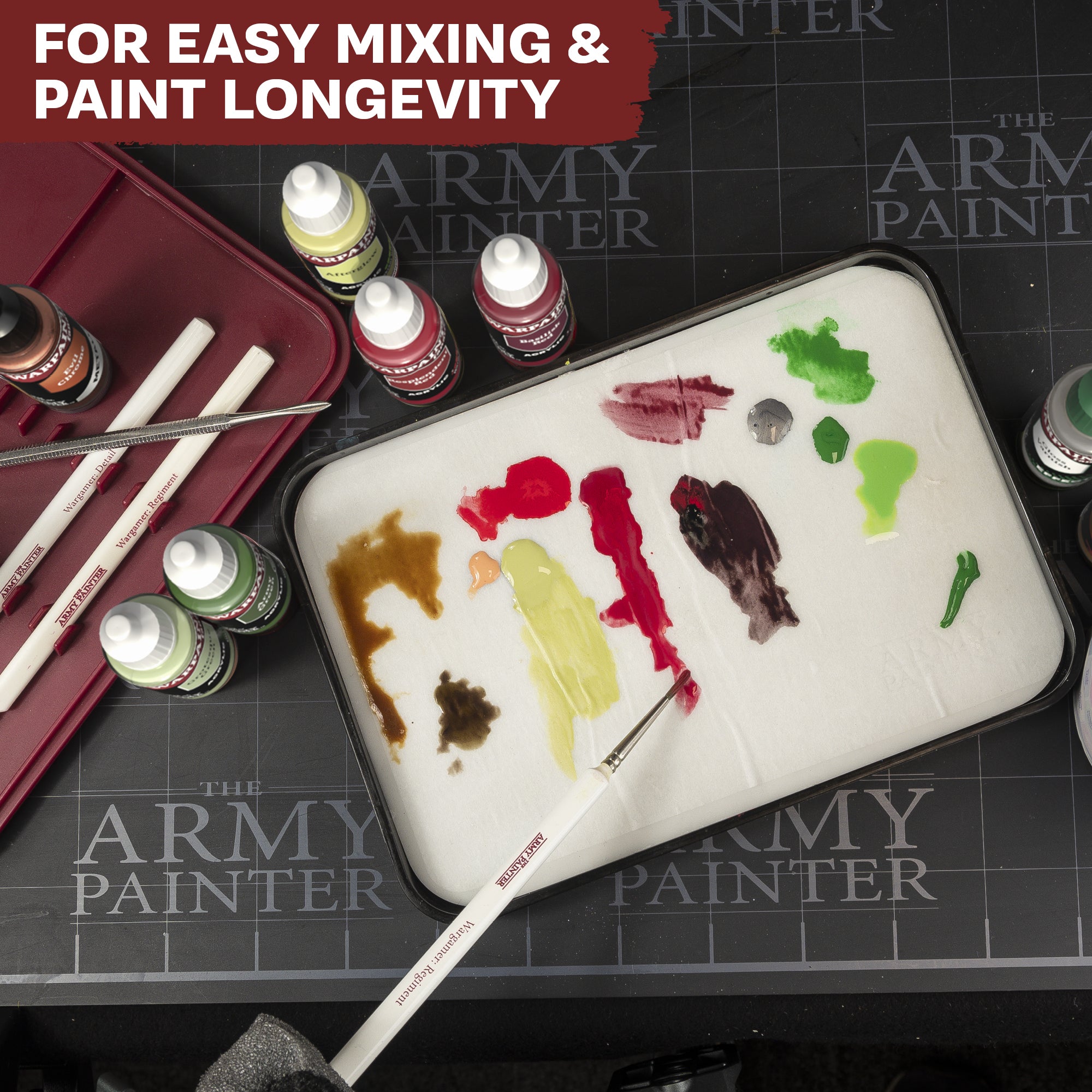 Professional Wet Palette Hydro Bundle for Acrylic & Watercolor Painting - Perfect for Artists, Hobbyists & Miniature Painters - Keep Paints Moist & Work Longer