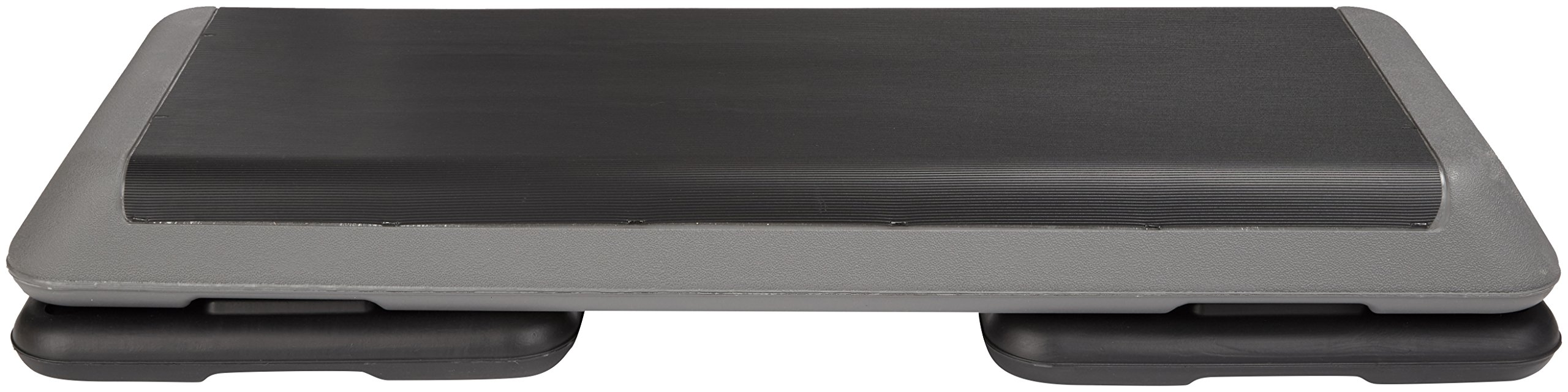 Sammons Preston 56748 Aerobic Step Platform - Adjustable Workout Stepper for Home Gym, Cardio & Fitness Training - Perfect for Step Aerobics, HIIT & Strength Exercises
