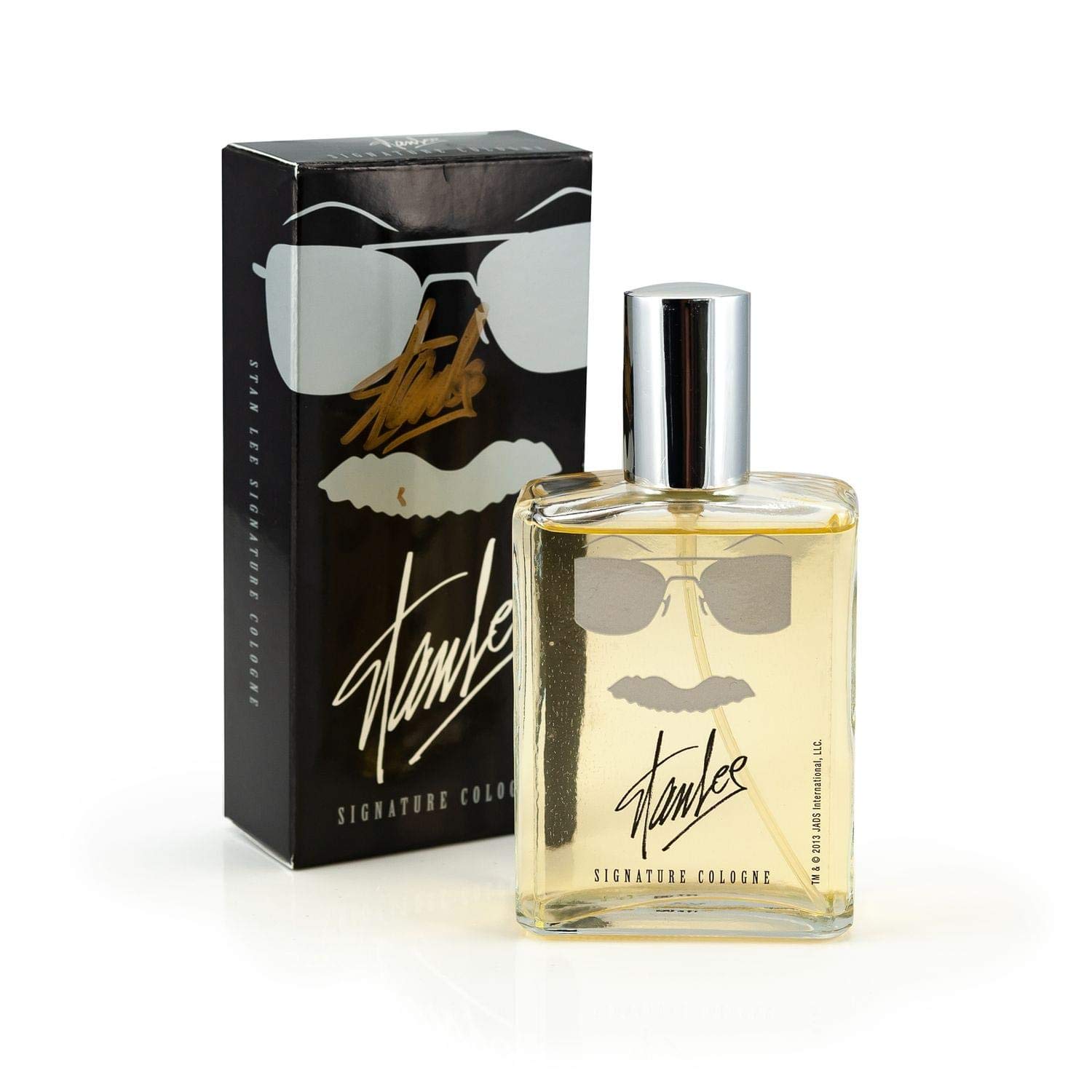 Jads International Marvel Legendary Stan Lee Signature Men's Cologne - 100ml Eau de Toilette in Autographed Collector's Box | Superhero Gift for Fans, Cosplay Events & Comic Conventions