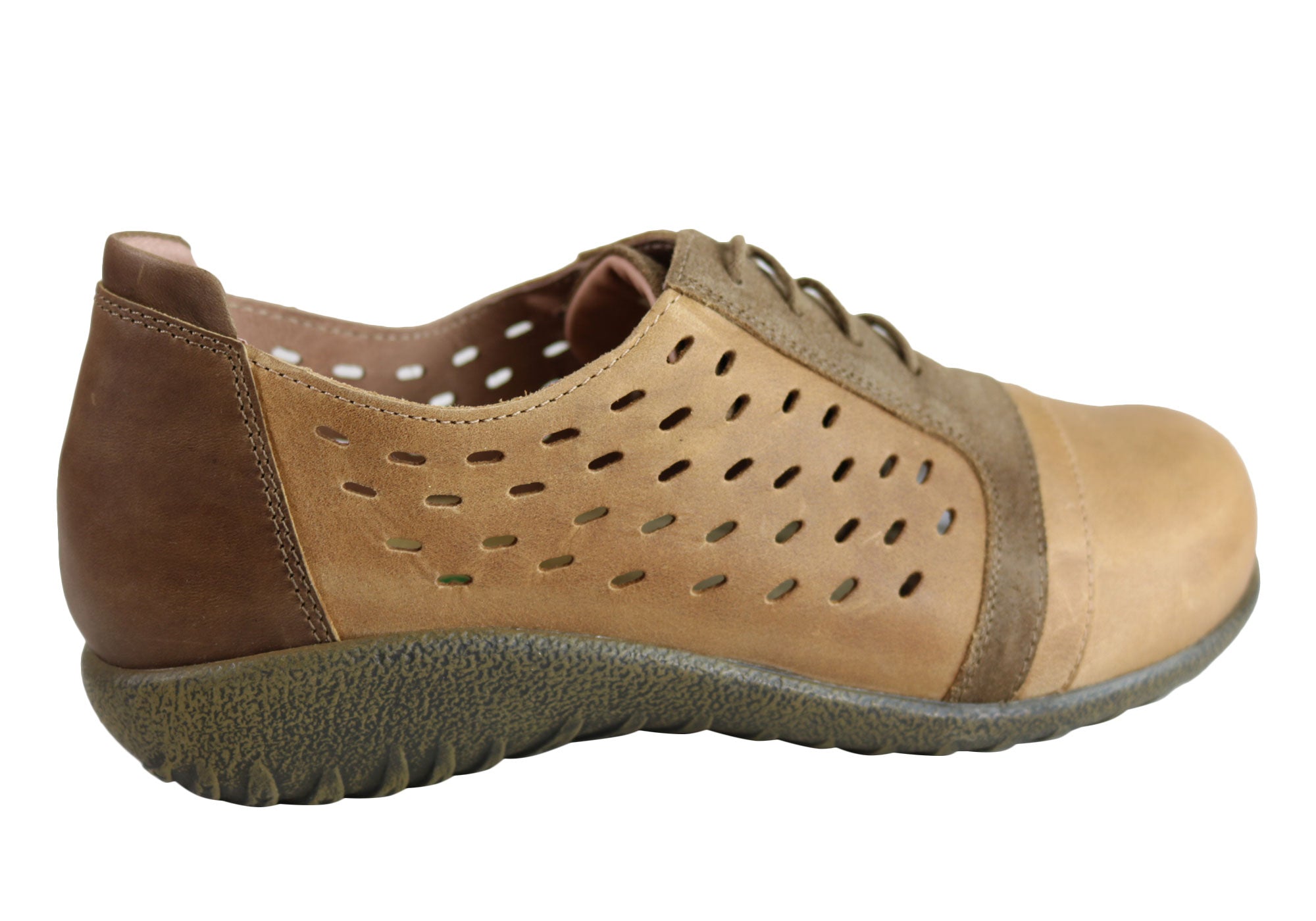 Naot Lalo Women's Leather Comfortable Cushioned Casual Lace-Up Shoes - Perfect for Walking, Travel & Everyday Wear
