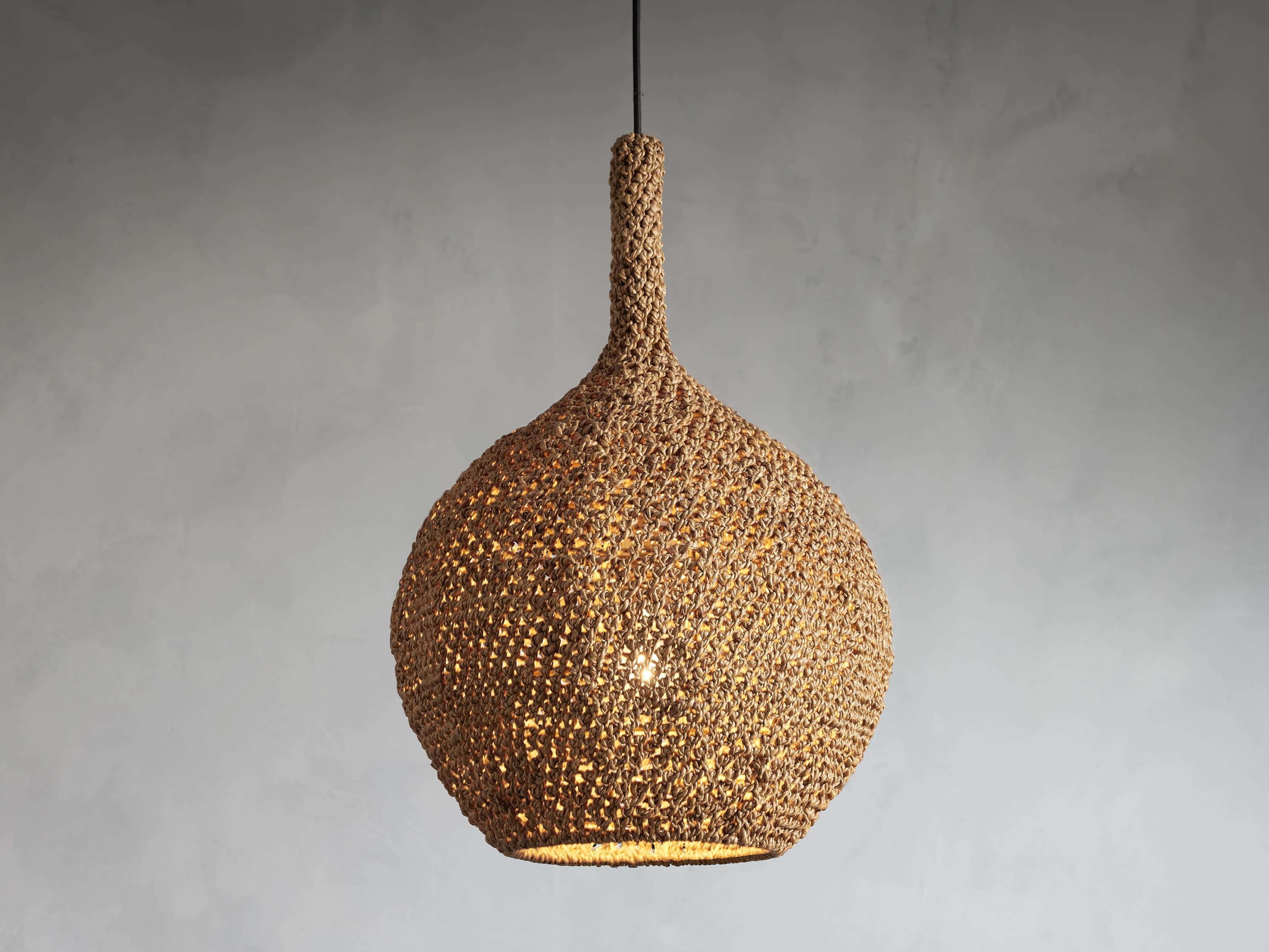 Canela 15 Pendant Light Fixture - Modern Glass Chandelier for Dining Room, Bedroom & Living Room Decor | Elegant Lighting Solution for Home & Office Spaces