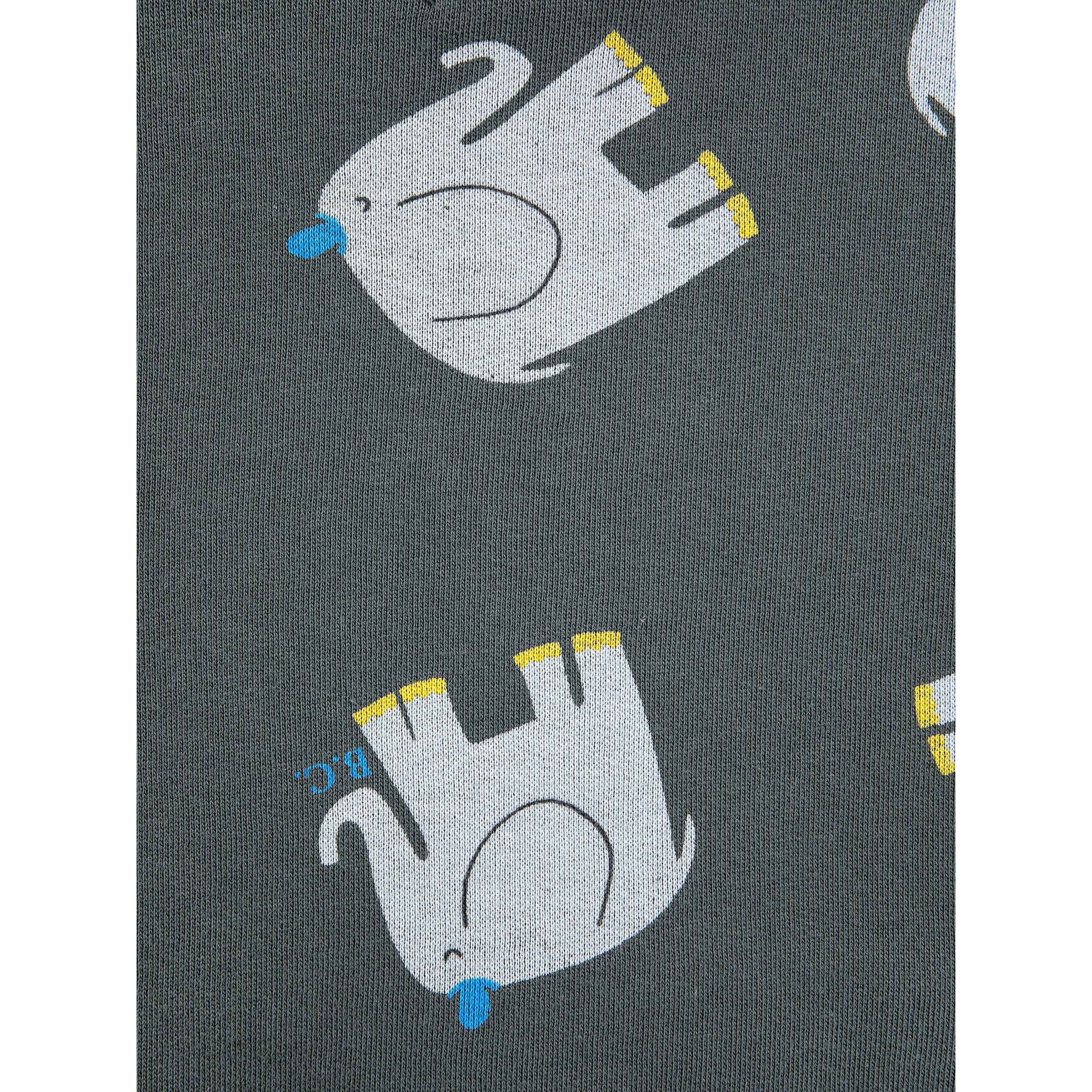 Bobo Choses The Elephant Print Zipper Hoodie for Kids - Cozy & Stylish Pullover for Playdates, School & Outdoor Adventures