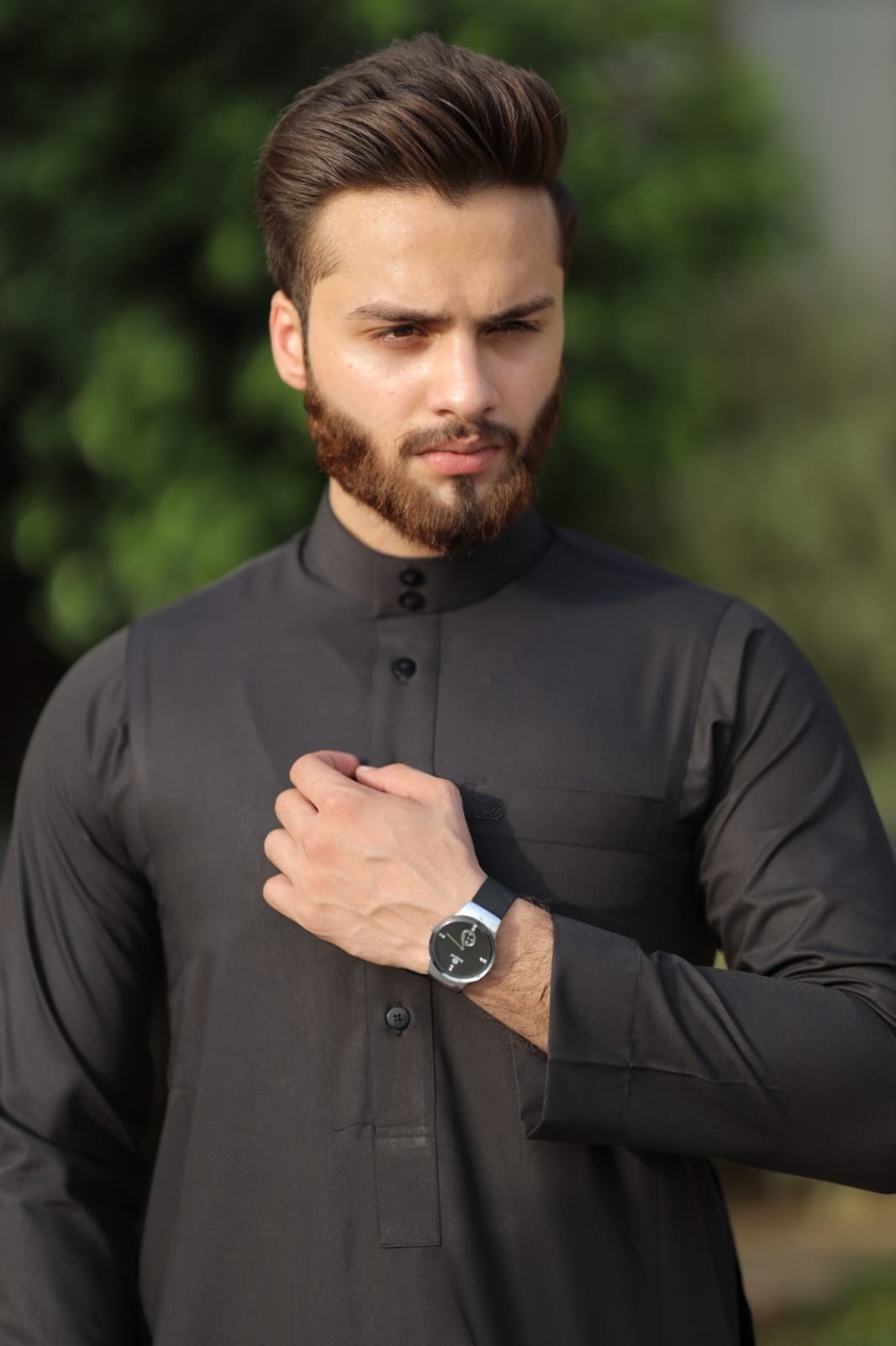 Supreme Black Adult Thobe for Men - Traditional Islamic Robe for Prayer, Eid & Special Occasions