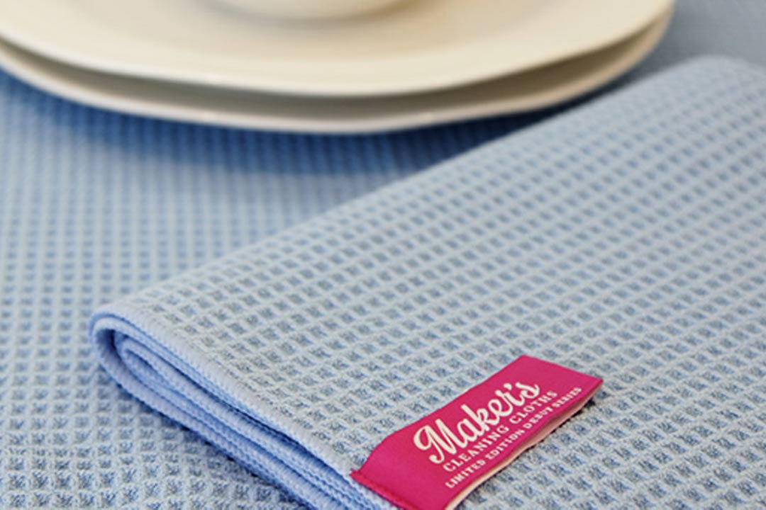 Premium Waffle Weave Cloth Set of 2 - Super Absorbent & Quick-Drying Kitchen Towels for Dishes, Countertops & Glass Cleaning - Ideal for Home, Restaurant & Office Use