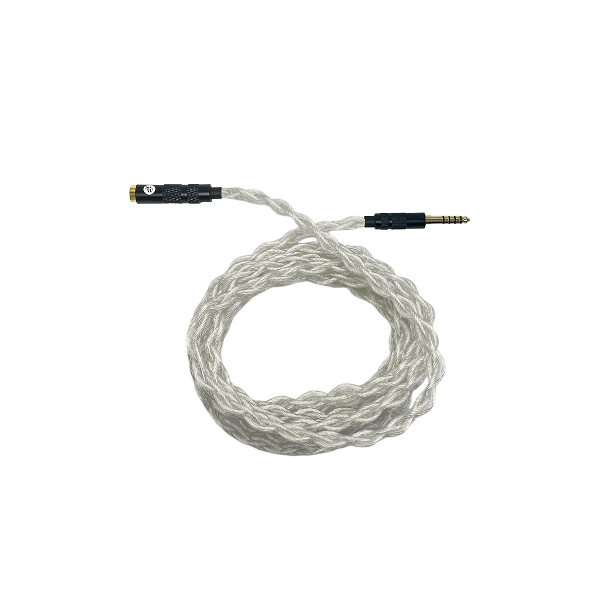 Strauss & Wagner 4.4mm Male to Female Balanced Audio Extension Cable - High-Quality Connector for Headphones, DACs & Professional Audio Equipment | Perfect for Home Studio, DJ Setup & Audiophile Systems
