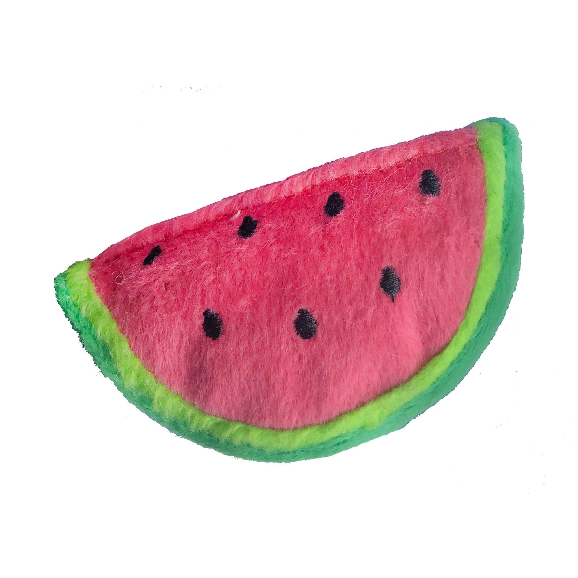 Huxley & Kent H&K Plush Cat Toy with Catnip Inside - Realistic Watermelon Shape, Fun & Durable Interactive Cat Gift for Indoor Play, Stress Relief & Entertainment | Safe for Kittens & Adult Cats