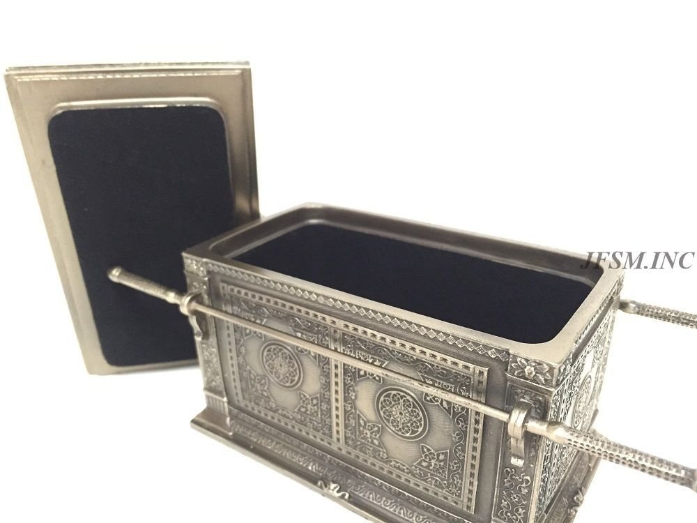 Veronese Ark of the Covenant Trinket Box - Handcrafted Bronze Religious Jewelry Storage | Perfect for Home Decor, Gift Giving & Church Altar Display