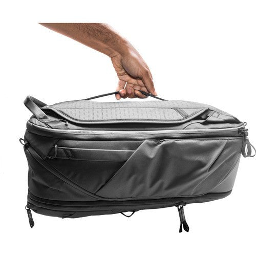 Peak Design 45L Travel Backpack - Waterproof Hiking Backpack for Men & Women - Durable Carry-On Backpack for Air Travel, Camping & Outdoor Adventures (Black)