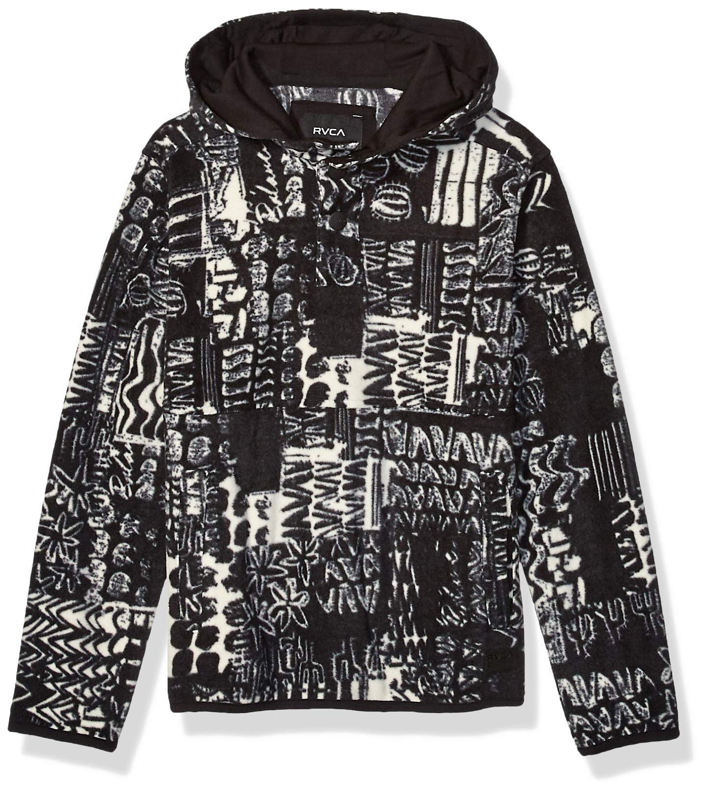 RVCA Boys' Big Mundy Polar Fleece Jacket - Warm Winter Coat for Kids, Soft & Cozy Fleece Outerwear - Perfect for Outdoor Play, School & Cold Weather Adventures