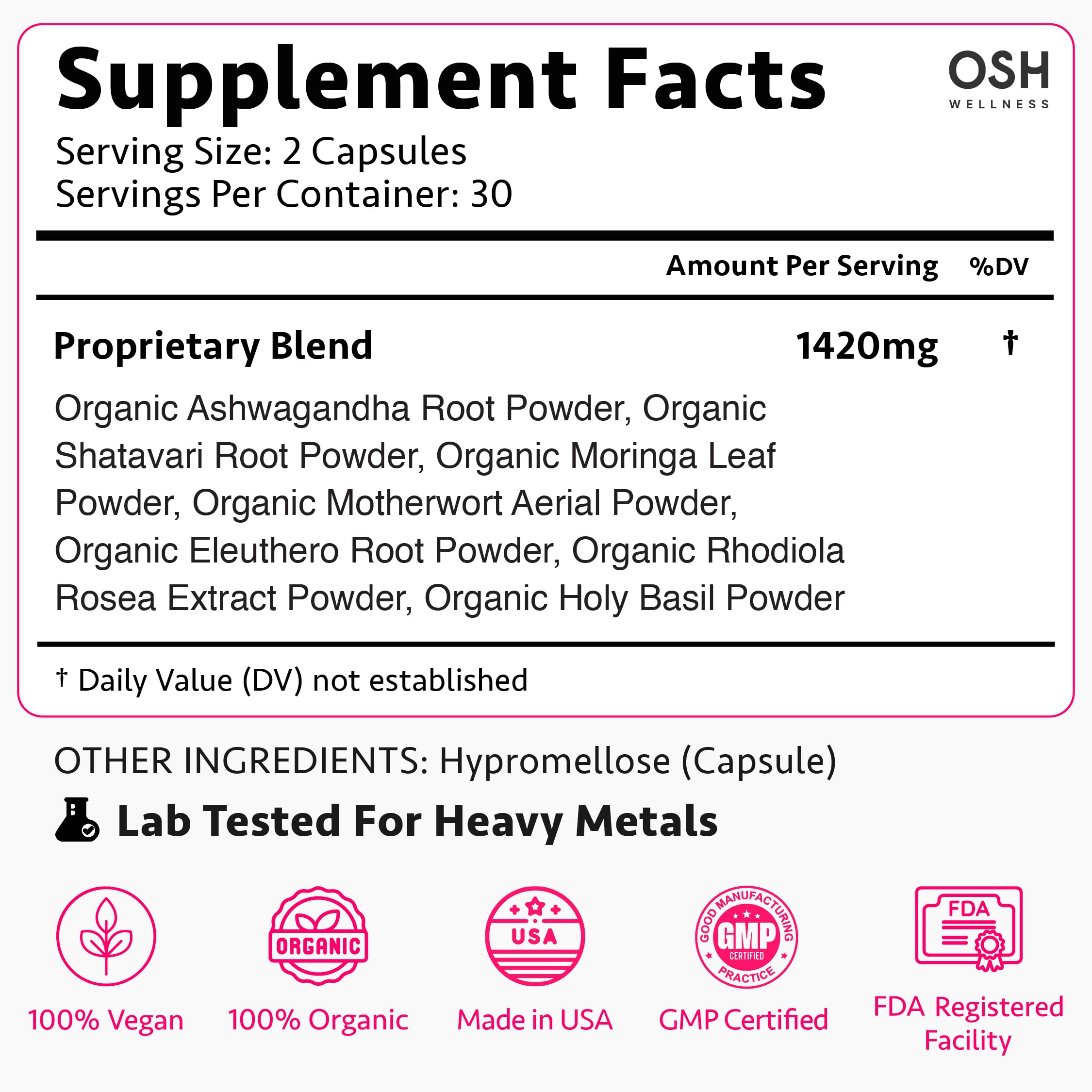Ayurvedic Hormone Balance Supplement for Women - Cortisol & Estrogen Regulator with Ashwagandha, Rhodiola & Shatavari | Supports Mood, Energy & Sleep | Stress Relief Capsules | Made in USA | 60 Count | Perfect for Menopause, PCOS & Daily Stress Management
