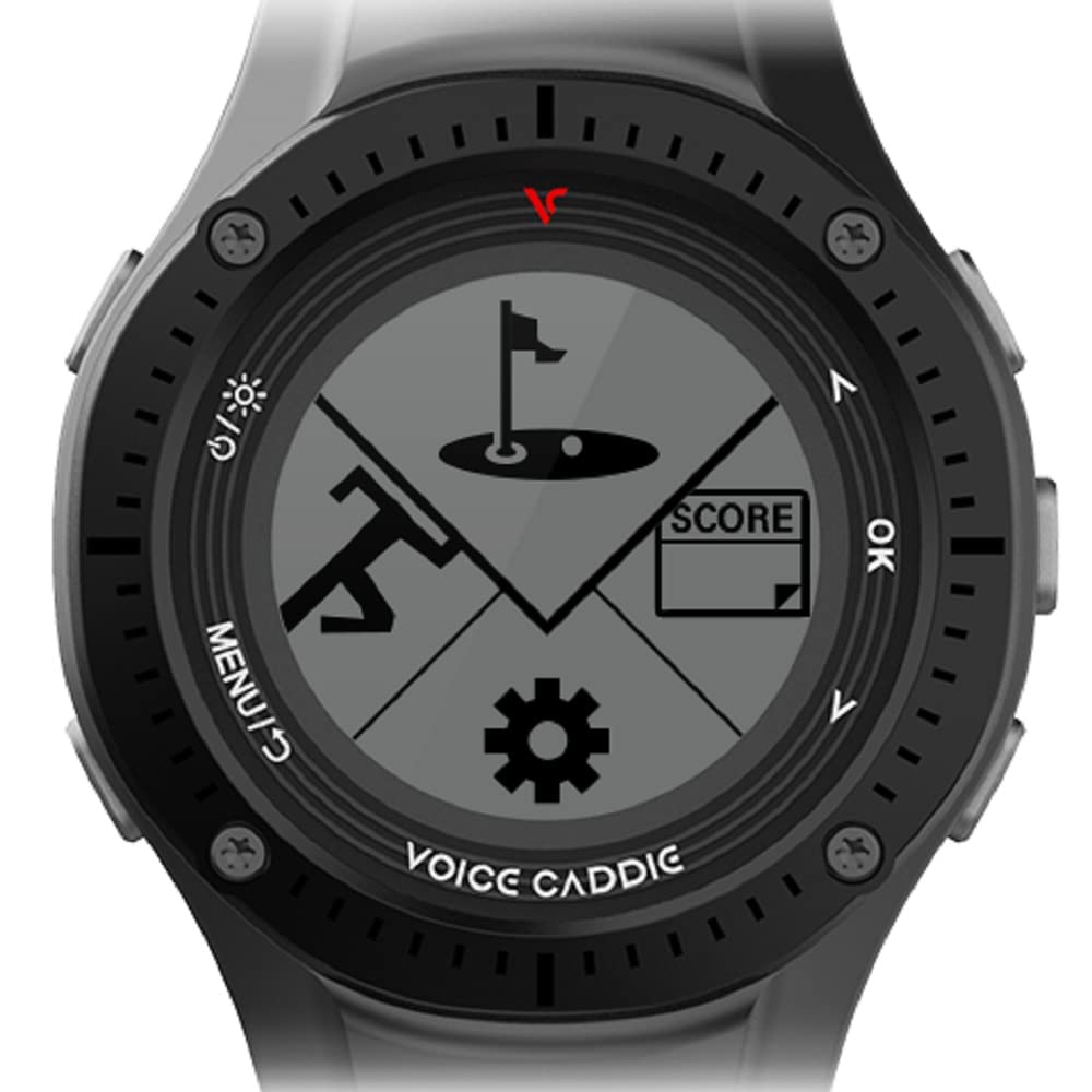 VOICE CADDIE G3 Hybrid Golf GPS Watch with Slope - Black | Accurate Distance Measurement | Golf Course GPS Rangefinder | Perfect for Golfers & Outdoor Sports Enthusiasts