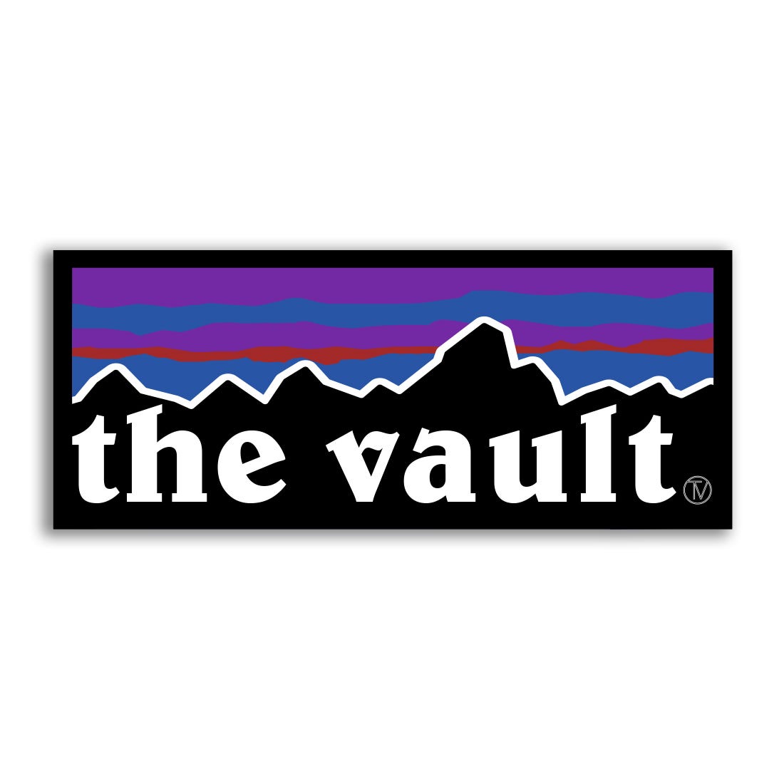 TV Mountain Sticker - Premium Wall Decal for Home & Office Decor - Perfect for Living Room, Bedroom, and Workspace