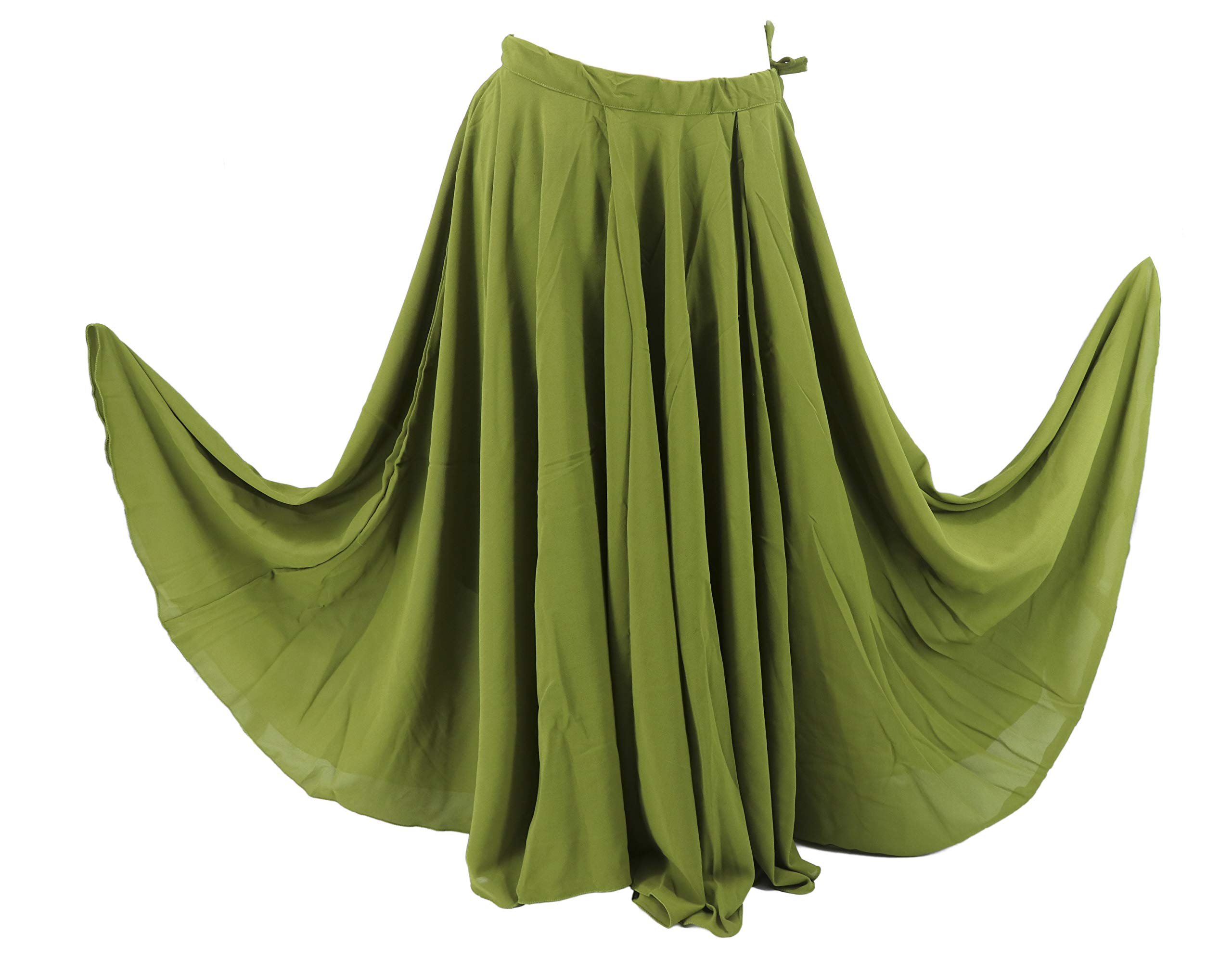 Stylish Western Fashion Rayon Skirt for Women - Flowy Boho Maxi Skirt with Pockets - Perfect for Summer, Festivals & Casual Outfits