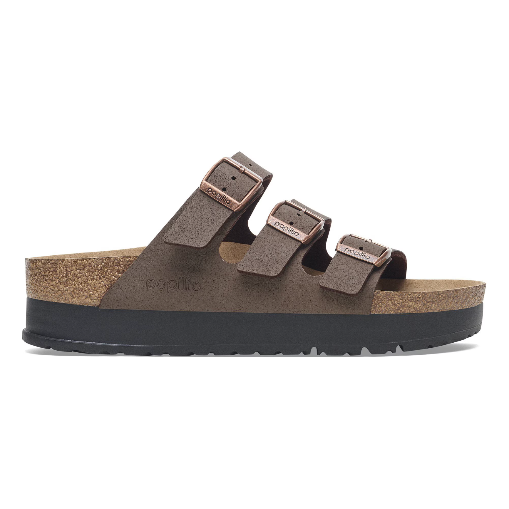 Birkenstock Florida Flex Platform Birkibuc Sandal - Comfortable Women's Adjustable Straps Sandals for Walking, Beach & Casual Wear