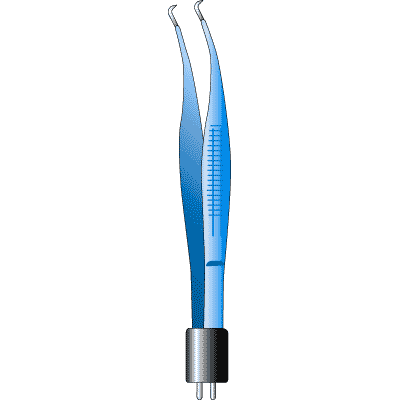 Bipolar Coaptation Forceps 0.5mm 91 6101 - Precision Surgical Instrument for Microsurgery and Neurosurgery