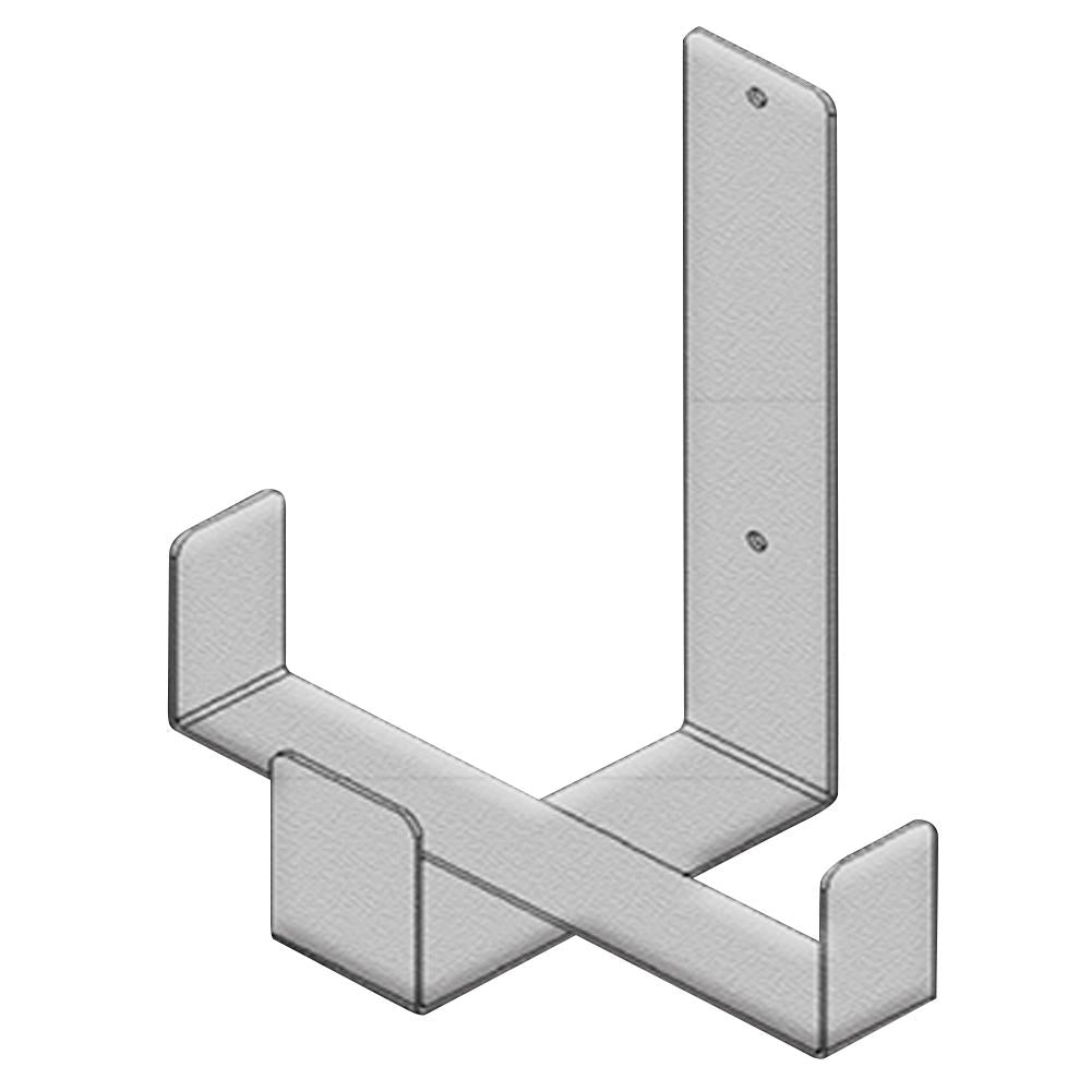 ASI 0390 BR Satin Mounting Bracket for EZ Fill Multi Feed Soap Tank - Heavy Duty Metal Soap Dispenser Bracket for Commercial Restrooms, Kitchens & Public Washrooms