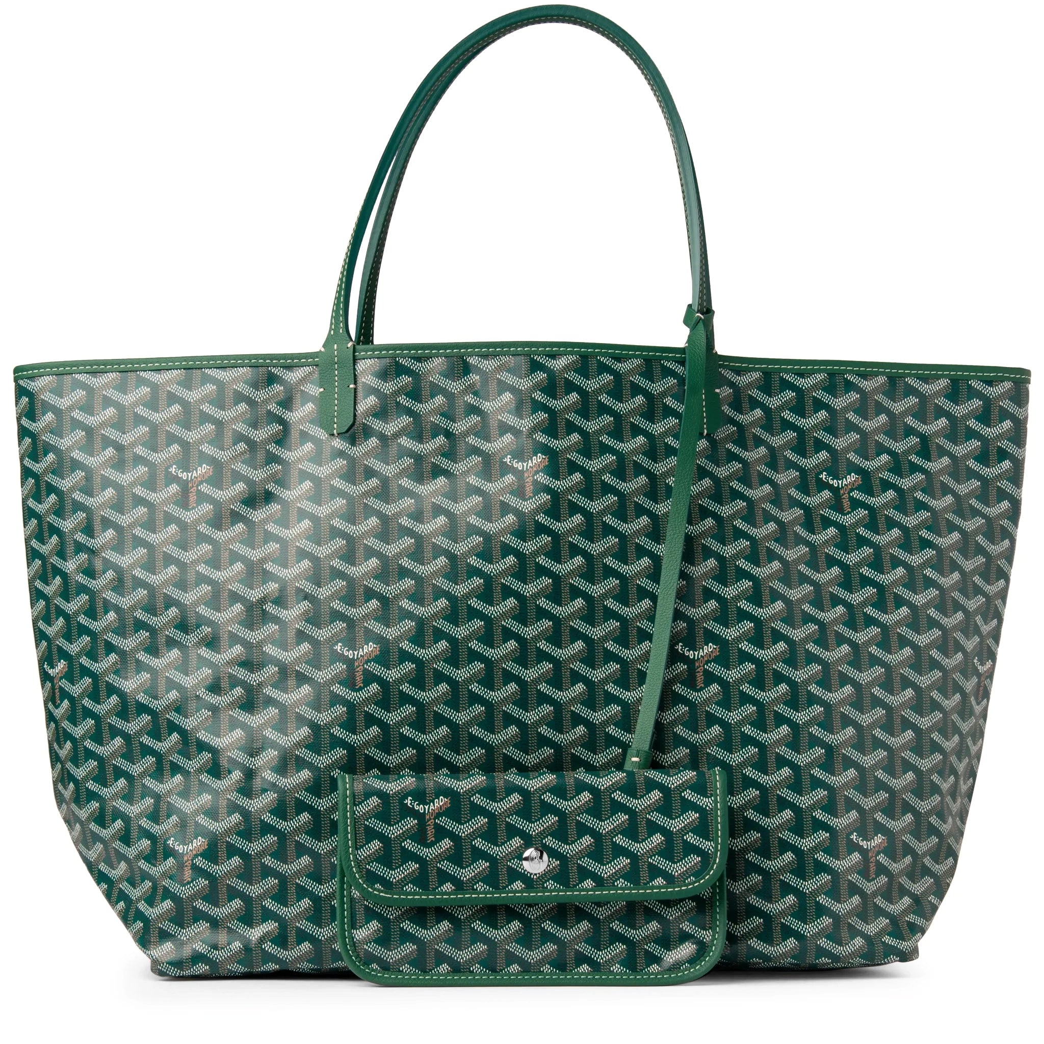 Goyard Saint Louis GM Tote Bag - Premium Green Luxury Handbag for Women | Perfect for Work, Travel & Shopping