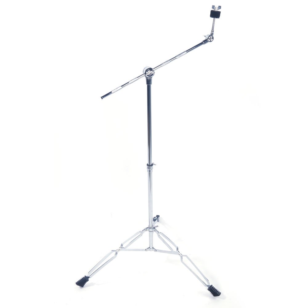 Adjustable Hi-Hat Cymbal Stand with Double Tom Drum Mount - Professional Drum Pedal Control for Drummers | Perfect for Live Performances, Studio Recording & Drum Practice