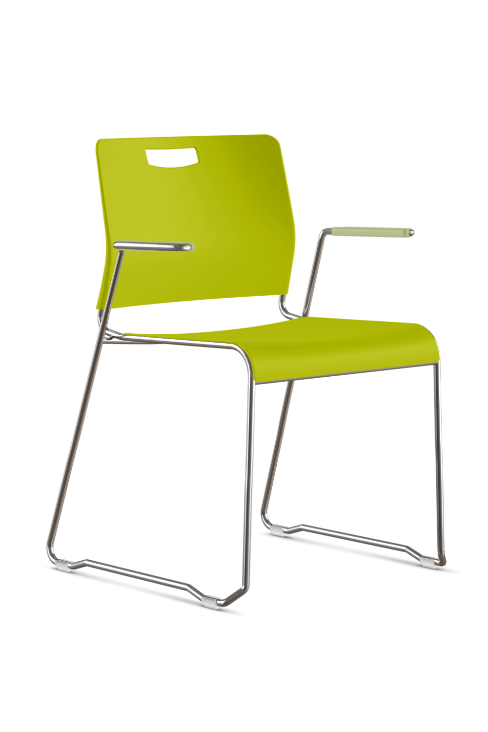 9 to 5 KELLEY 1060 Stackable Dining Chair - Office Breakroom & Conference Room Stacking Chairs - Comfortable & Space-Saving for Meetings, Cafeterias & Home Offices