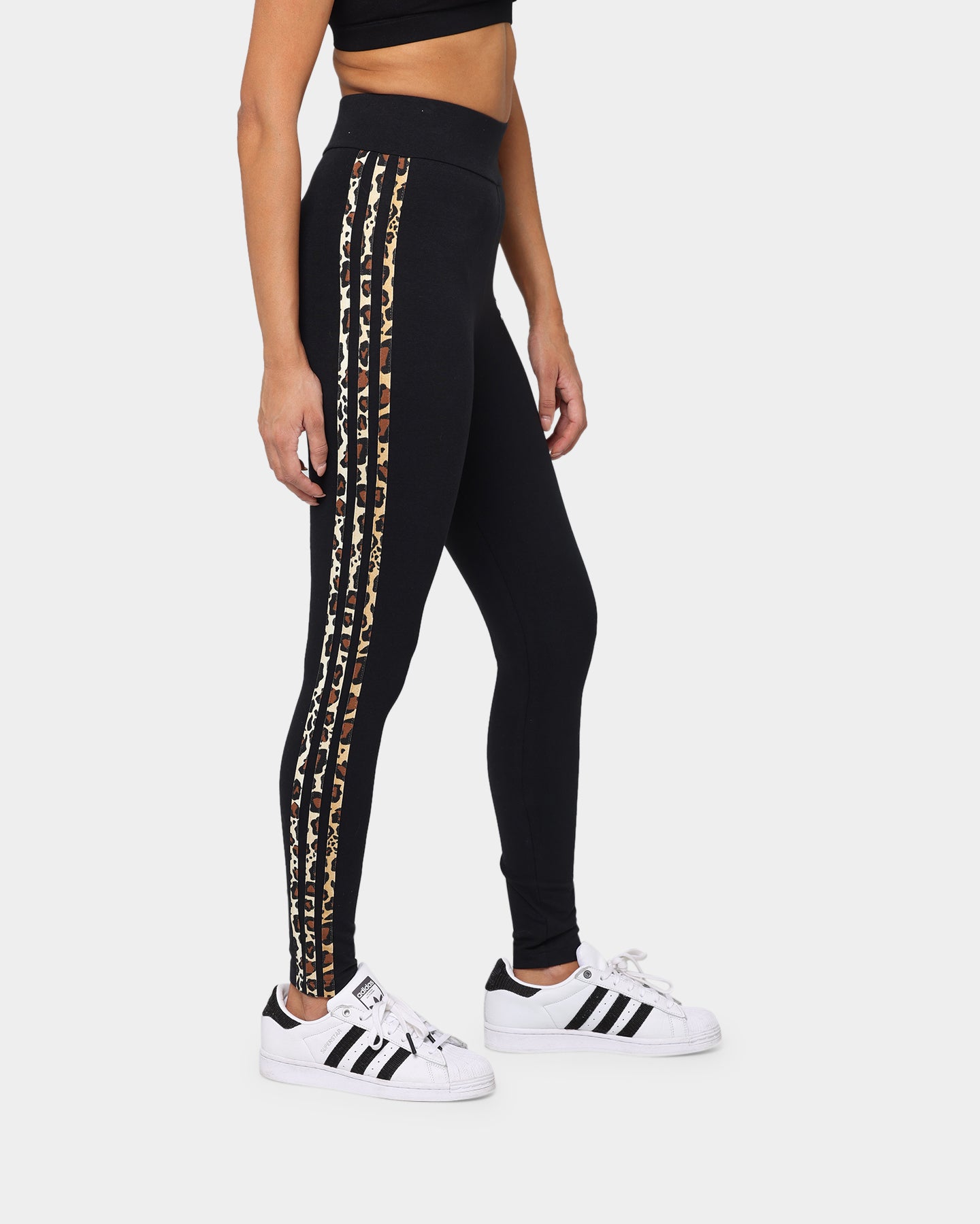 Adidas Women's High-Waisted Workout Tights - Black - Perfect for Yoga, Running & Gym Training