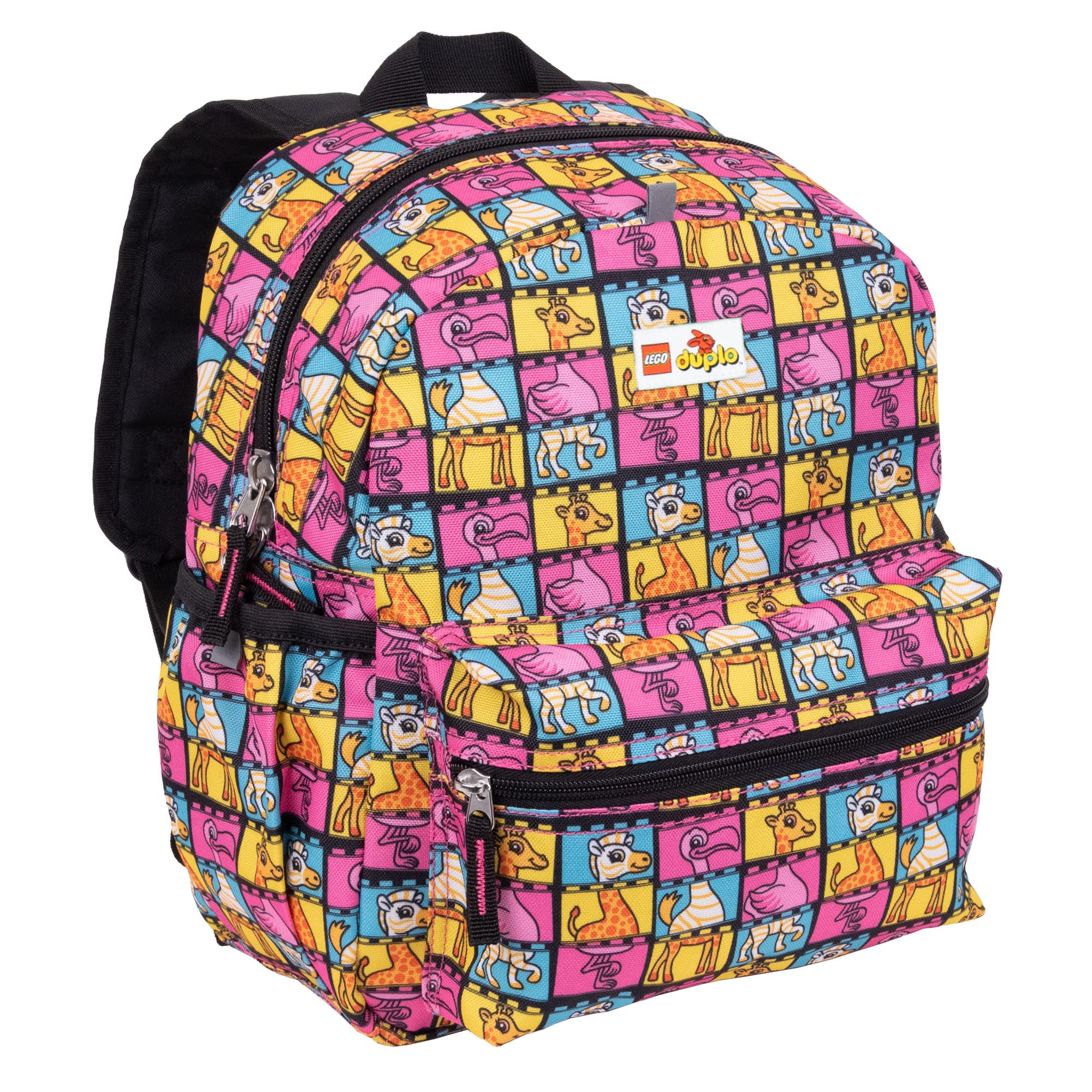 LEGO DUPLO Block Backpack for Toddlers - Durable School & Travel Bag for Boys & Girls (Bubble Gum Pink) - Perfect for Preschool, Daycare & Family Trips