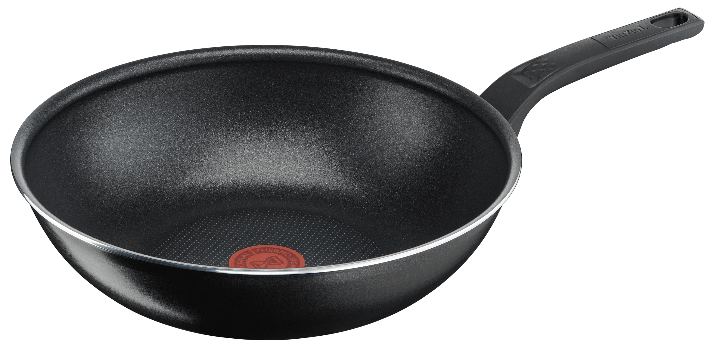 Tefal Simply Clean Non Stick Wok 28cm - Professional Stir Fry Pan with Stay-Cool Handle, Perfect for Asian Cooking, Sautéing & Healthy Meals | Dishwasher Safe & PFOA Free