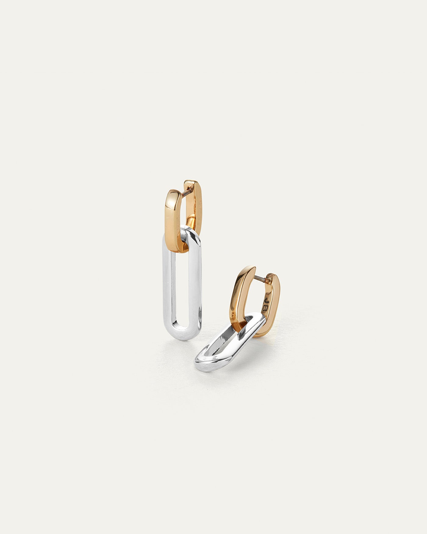 Teeni Detachable Link Earrings for Women - Trendy Gold & Silver Fashion Jewelry - Perfect for Parties, Weddings & Everyday Wear