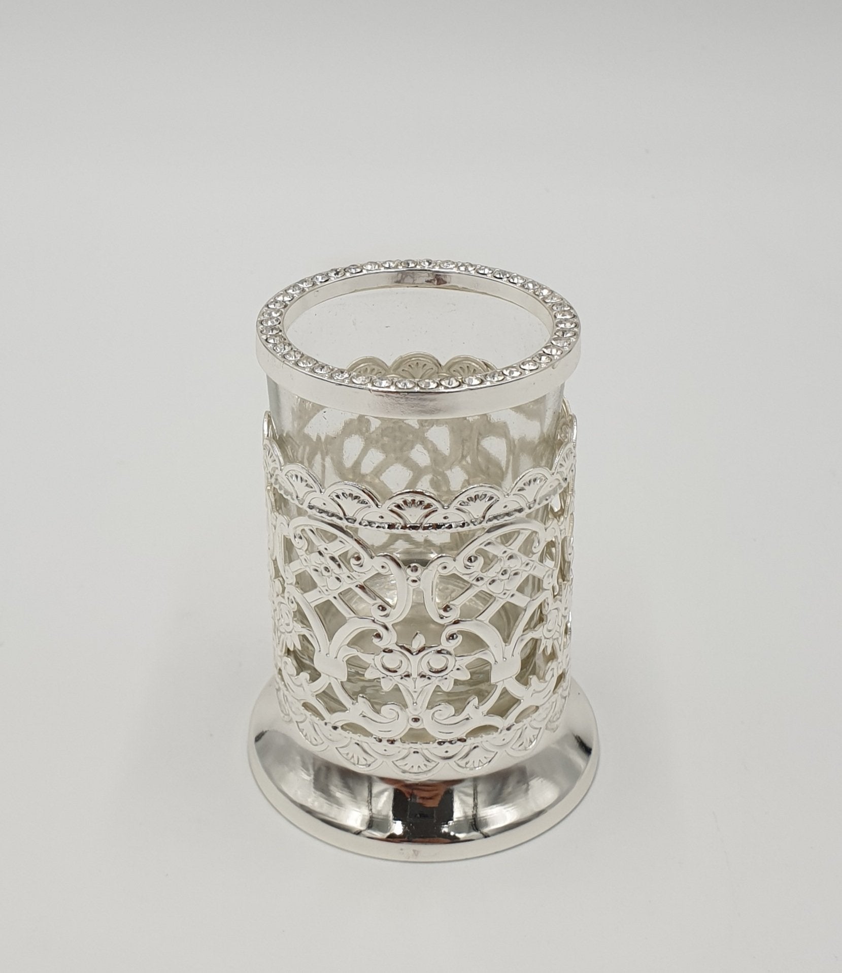 Stainless Steel Round Spoon Holder 3.5