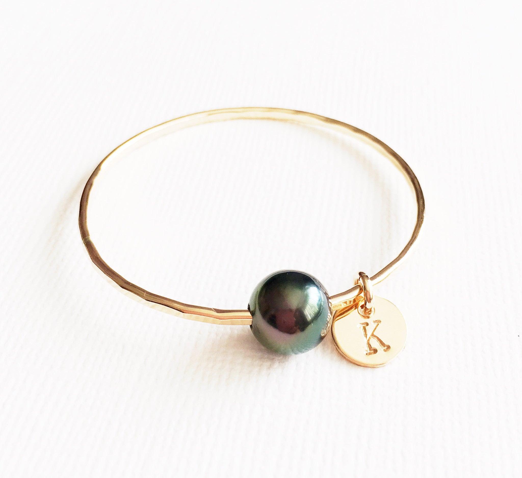 Personalized Monogram Bangle Bracelet for Women - Engravable Name Jewelry Gift - Perfect for Birthdays, Anniversaries & Special Occasions