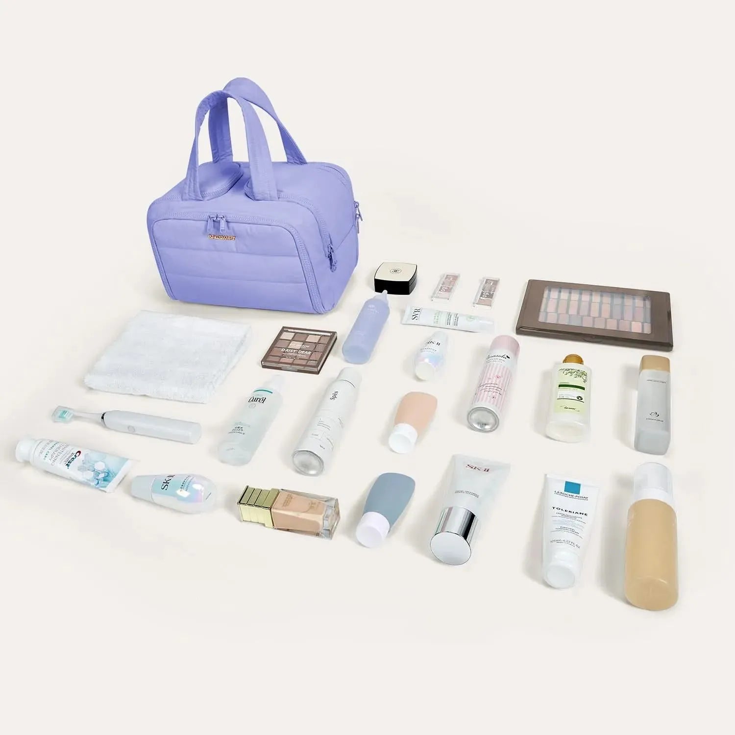 Premium Hanging Toiletry Bag for Travel - Waterproof Cosmetic Organizer with Multiple Pockets - Perfect for Camping, Gym, and Business Trips
