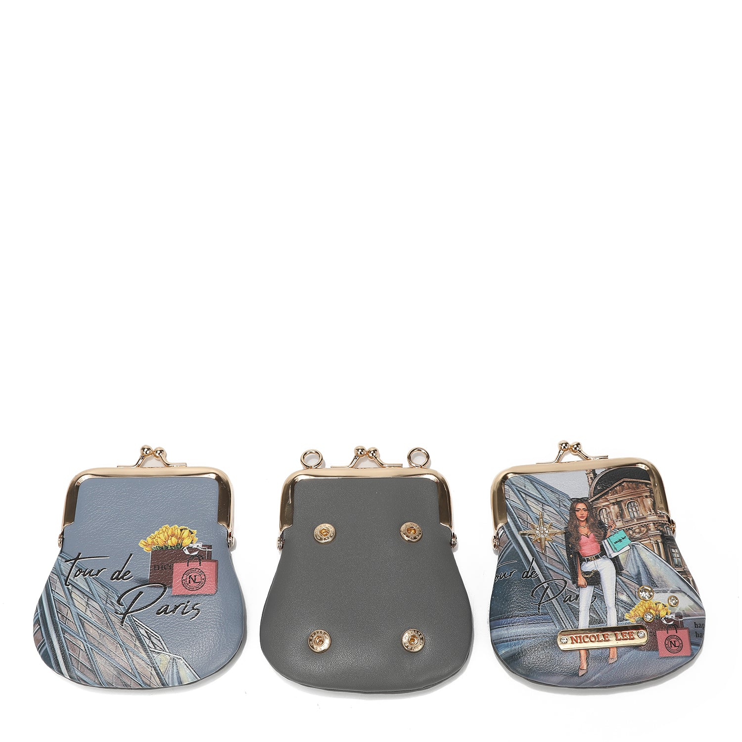 NAOMI Stylish Coin Purse for Women - Small Leather Wallet for Cash, Cards & Coins - Perfect for Travel, Shopping & Everyday Use
