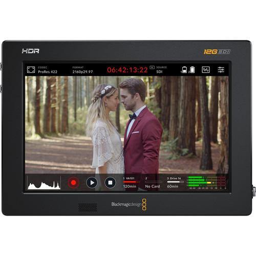 Blackmagic Design Video Assist 7 12G HDR Monitor with SDI/HDMI for 4K Recording - Perfect for Filmmaking, Live Production & Broadcast Studios