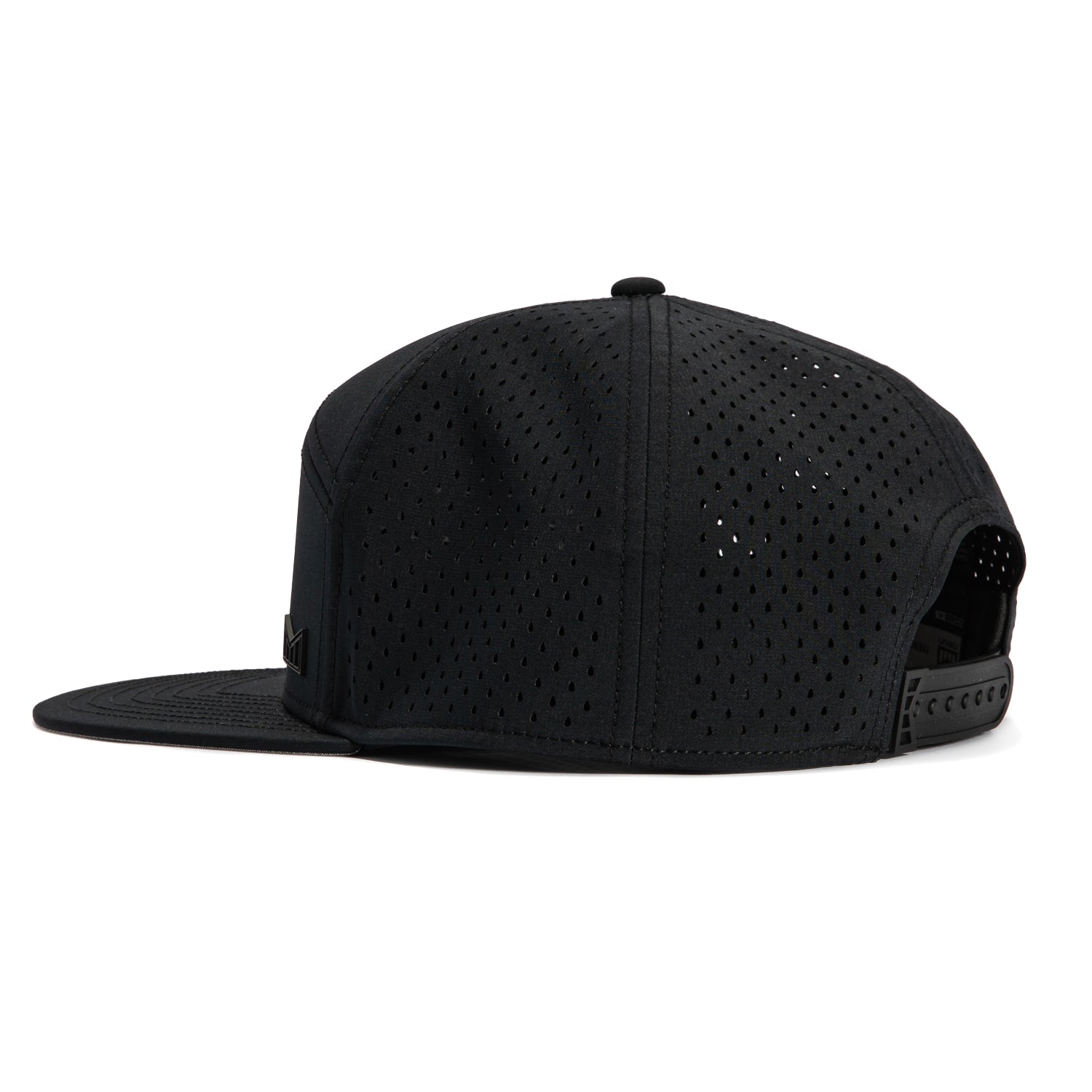 Melin Trenches Icon Hydro Snapback XL Hat - Black | Waterproof & Adjustable Baseball Cap for Men & Women | Perfect for Outdoor Activities, Sports & Casual Wear
